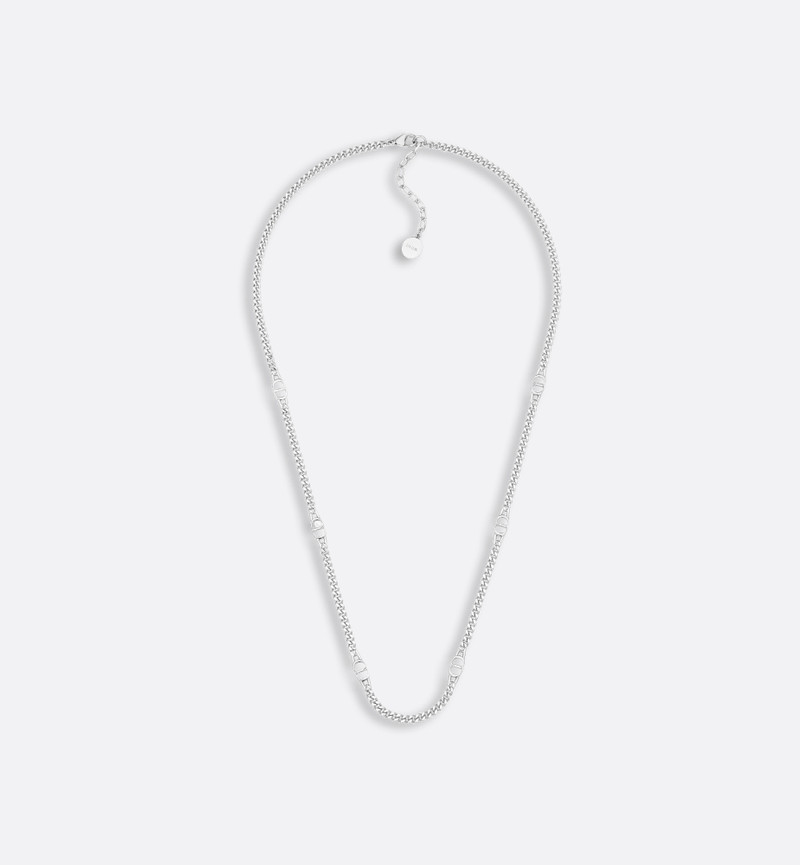 CD Icon Thin Chain Link Necklace 1