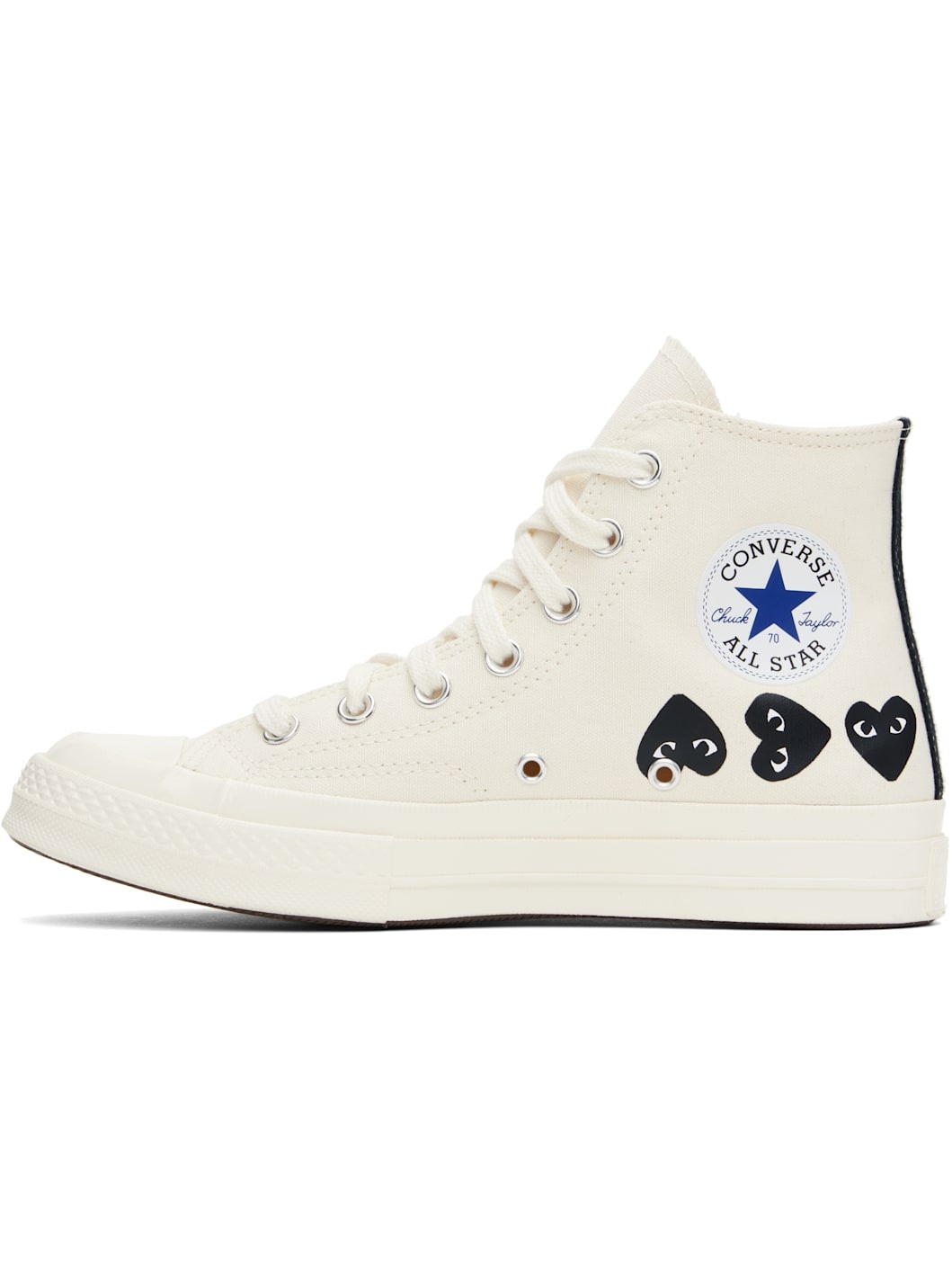 Beige Converse Edition Chuck 70 Multi Heart Sneakers - 3