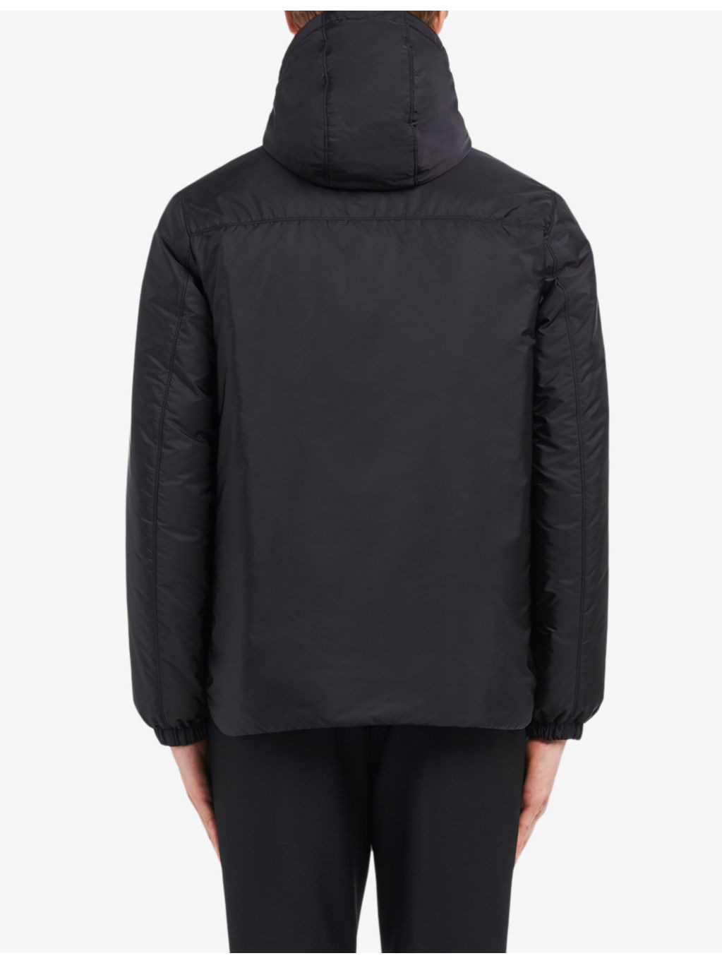 Re-Nylon padded recycled-nylon hooded jacket - 4