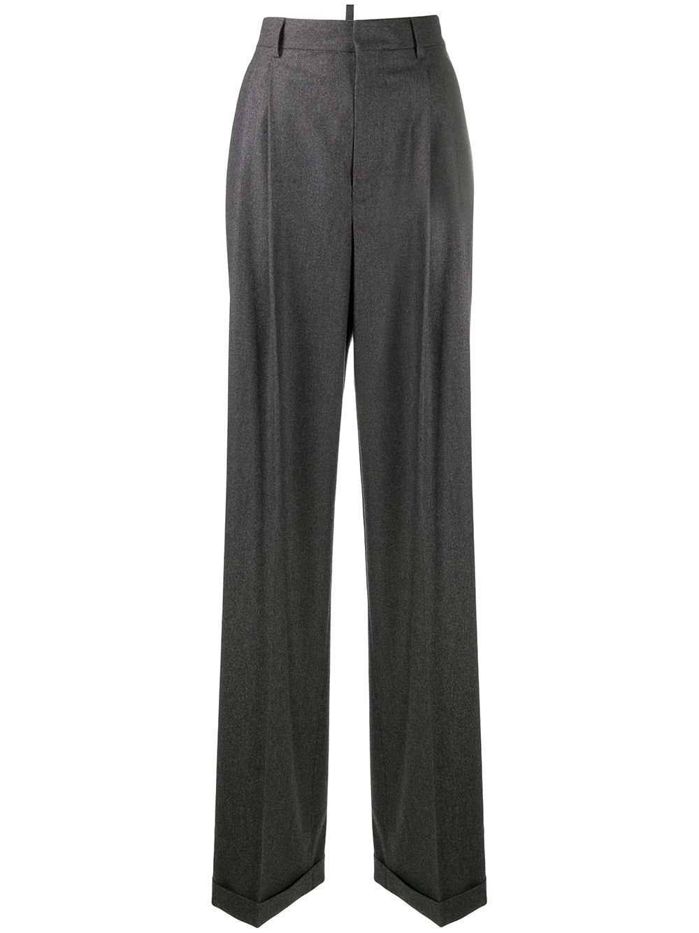 wide leg tailored trousers - 1