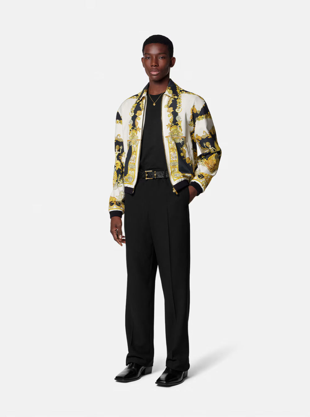 Versace Men Wool Viscose - 4