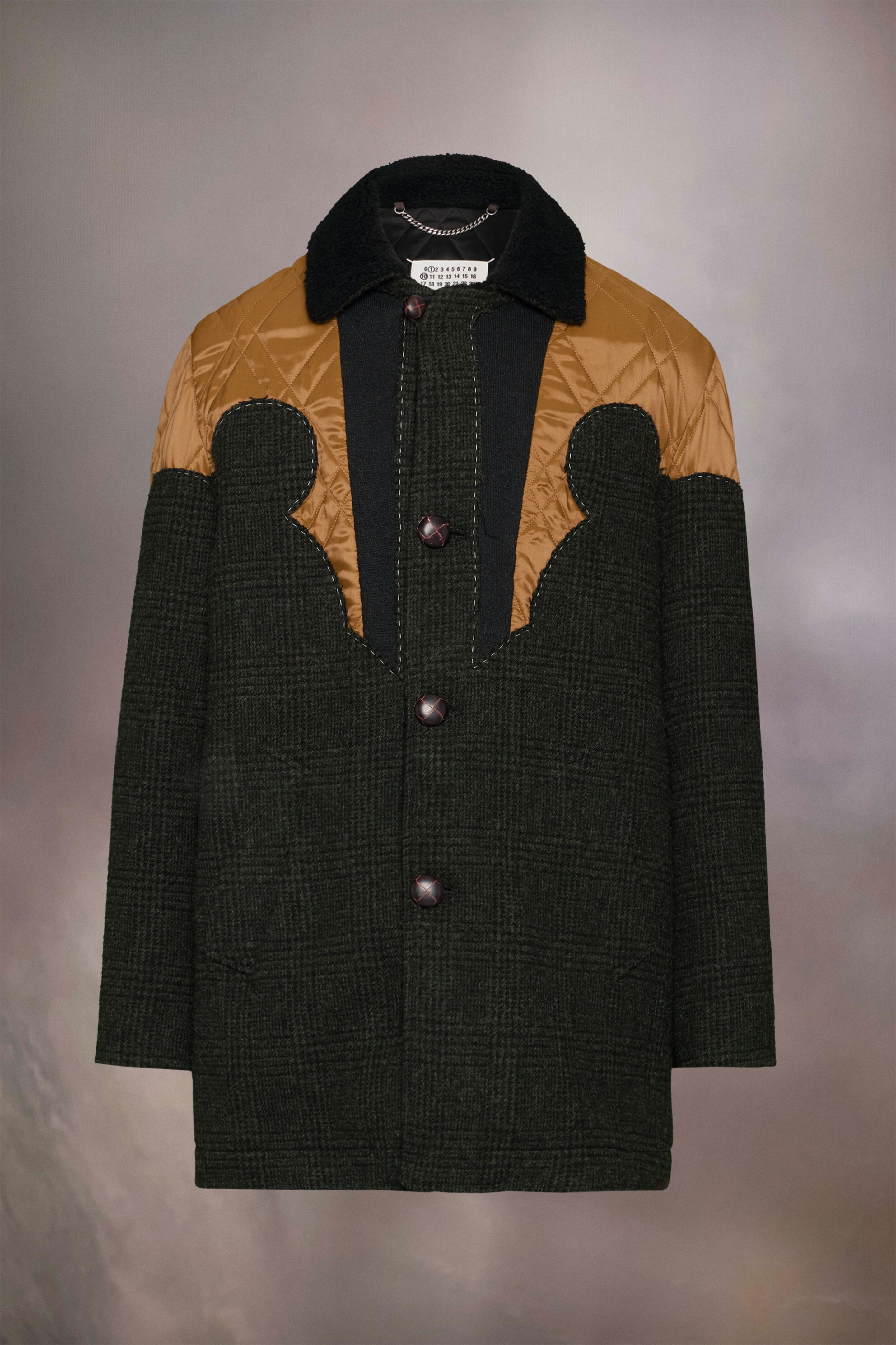 Prince of Wales yoke jacket - 1