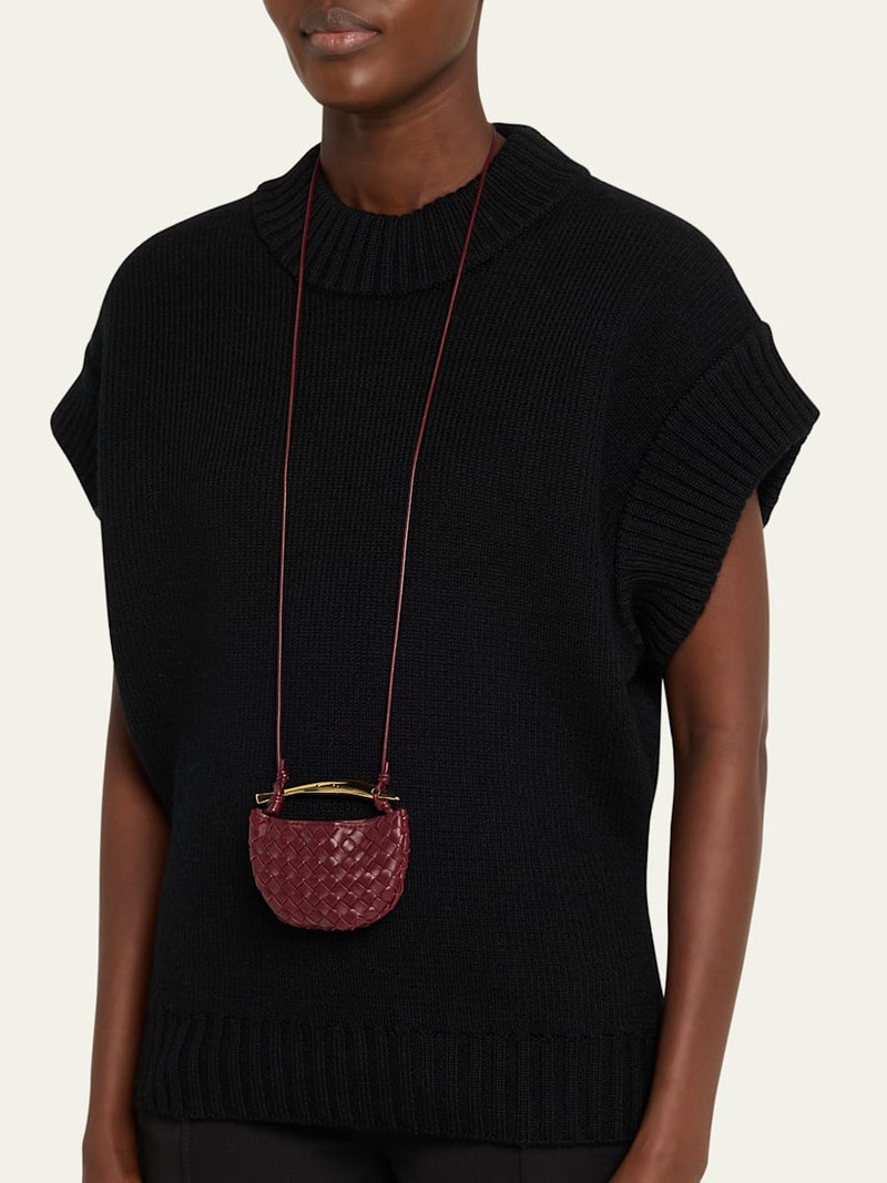 Bottega Veneta Sardine Leather Necklace Bag outlook