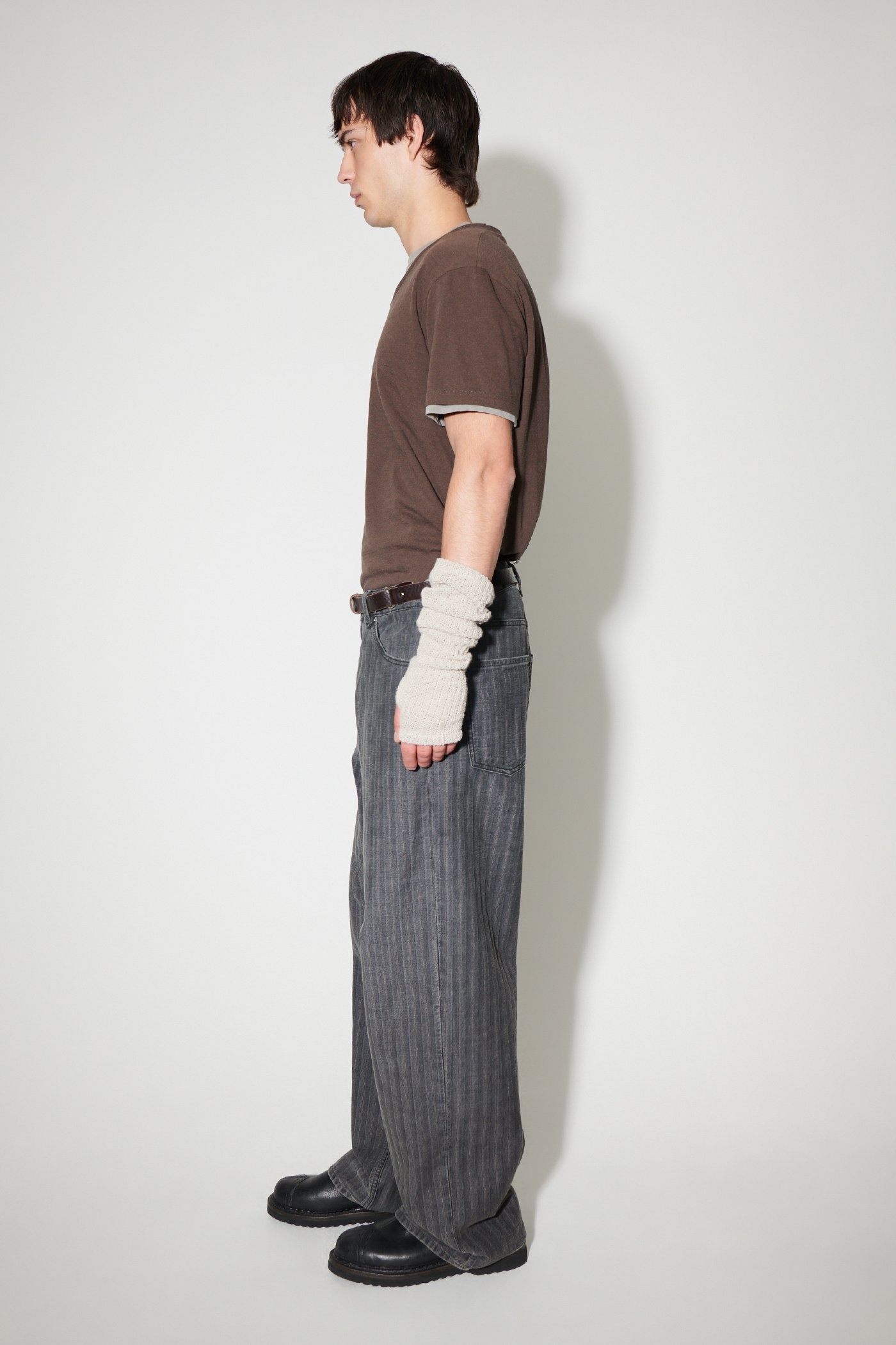 Vast Cut Washed Grey Torino Stripe - 3