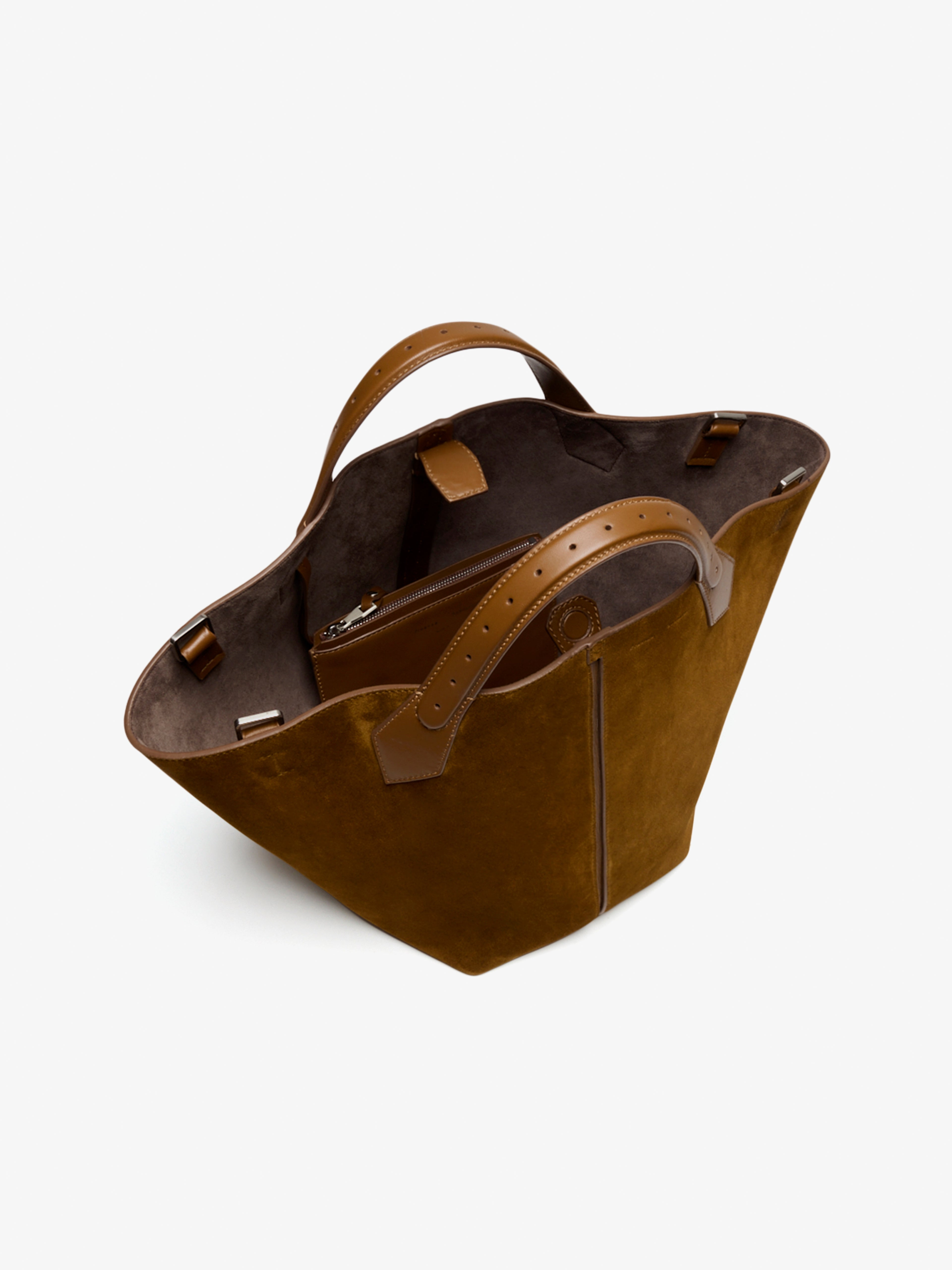 Large Chelsea Tote in Soft Suede - 5