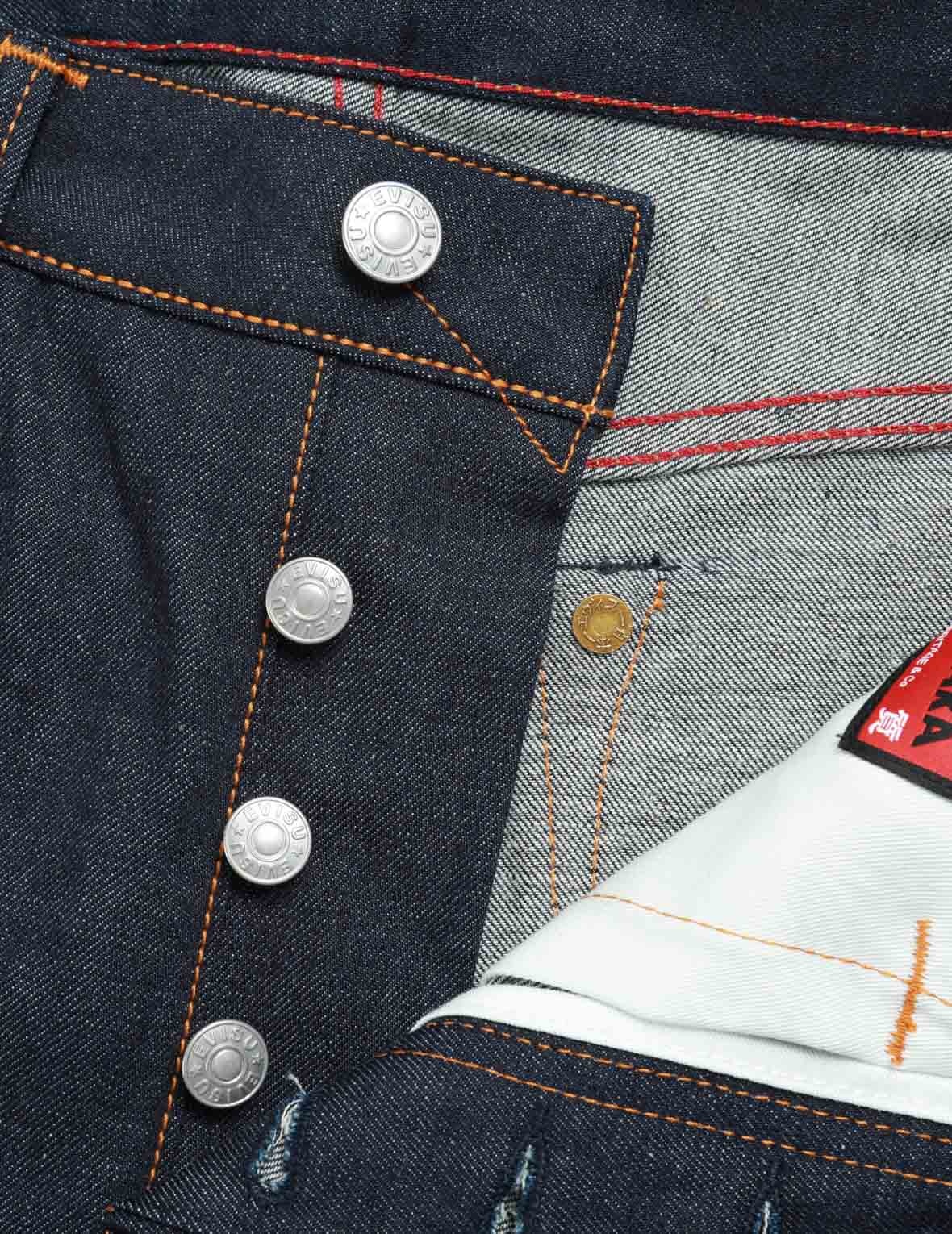 LOGO EMBROIDERY AND BROCADE APPLIQUÉ DENIM SHORTS - 7