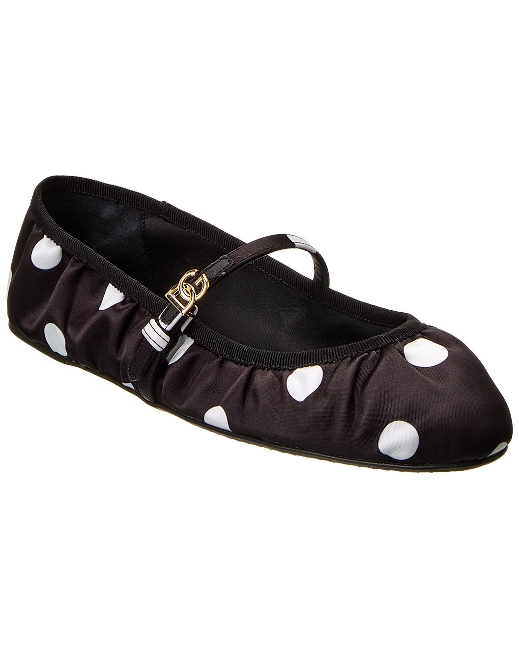 Dolce & Gabbana Satin Flat - 1