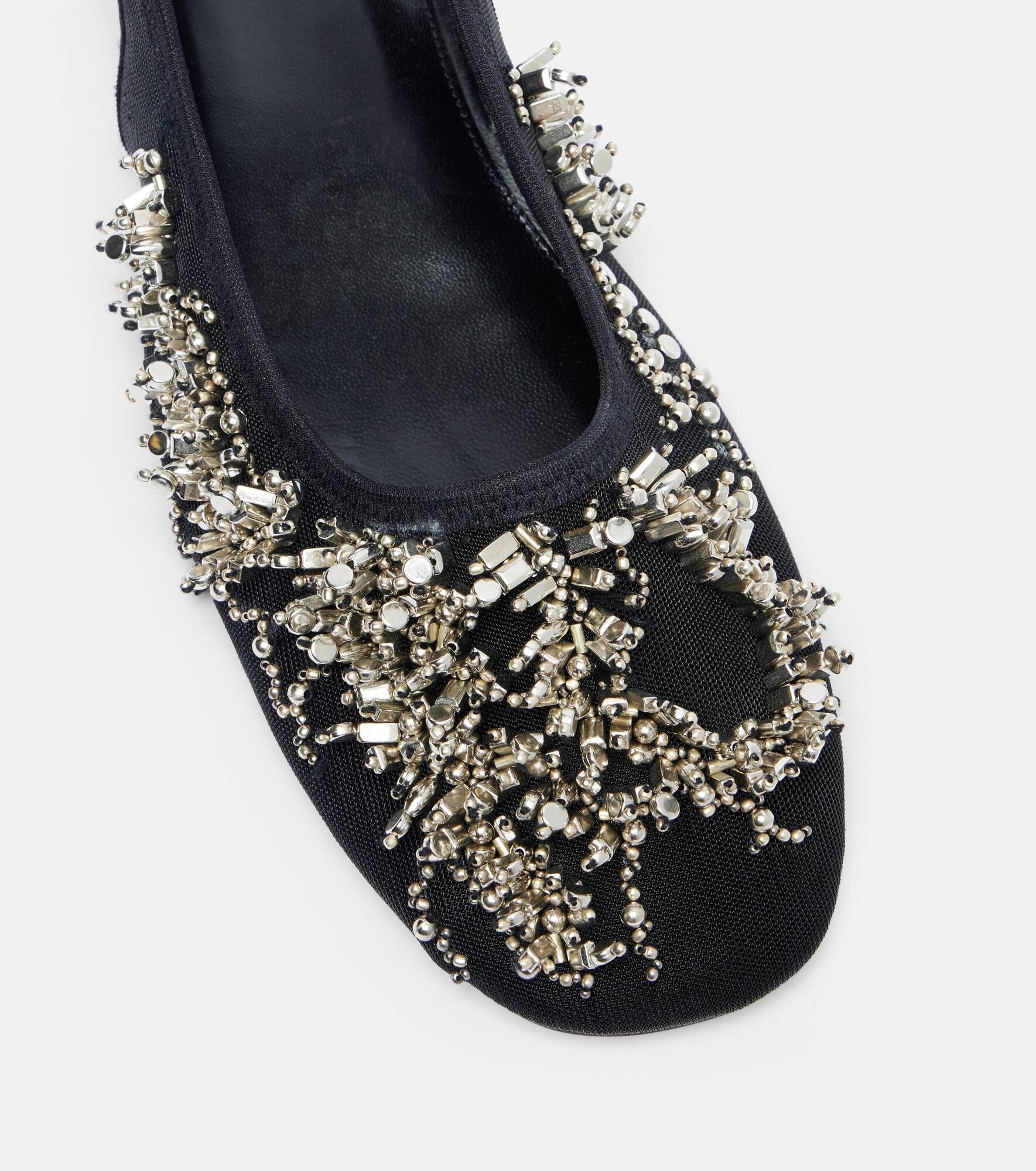 Embellished slingback flats - 5