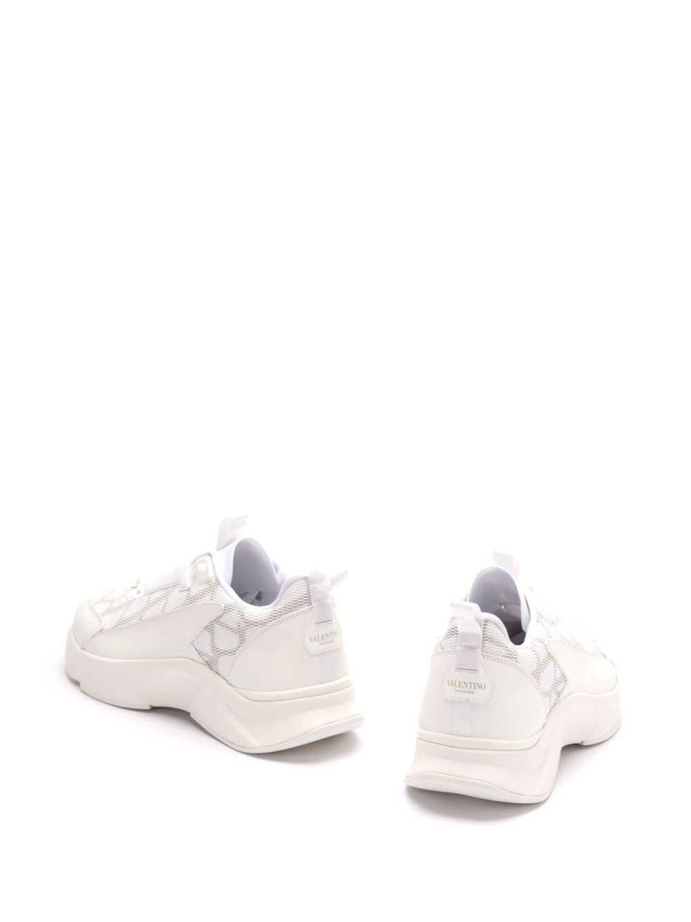 panelled sneakers - 3