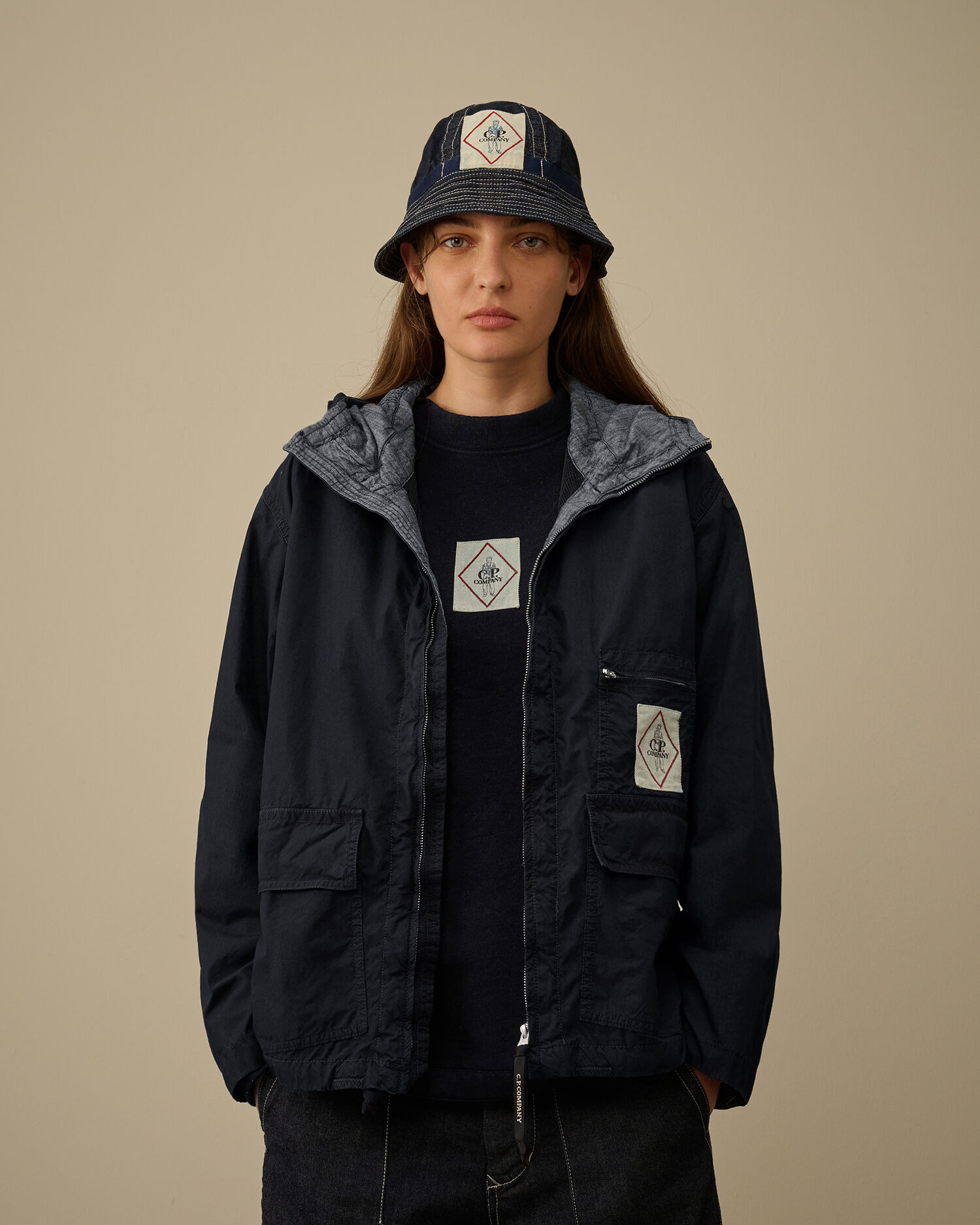 50 Fili Indigo Goggle Jacket - 3