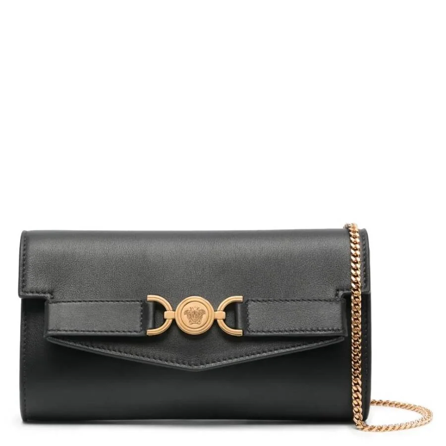 Versace Medusa 95 Leather Clutch Bag - 1