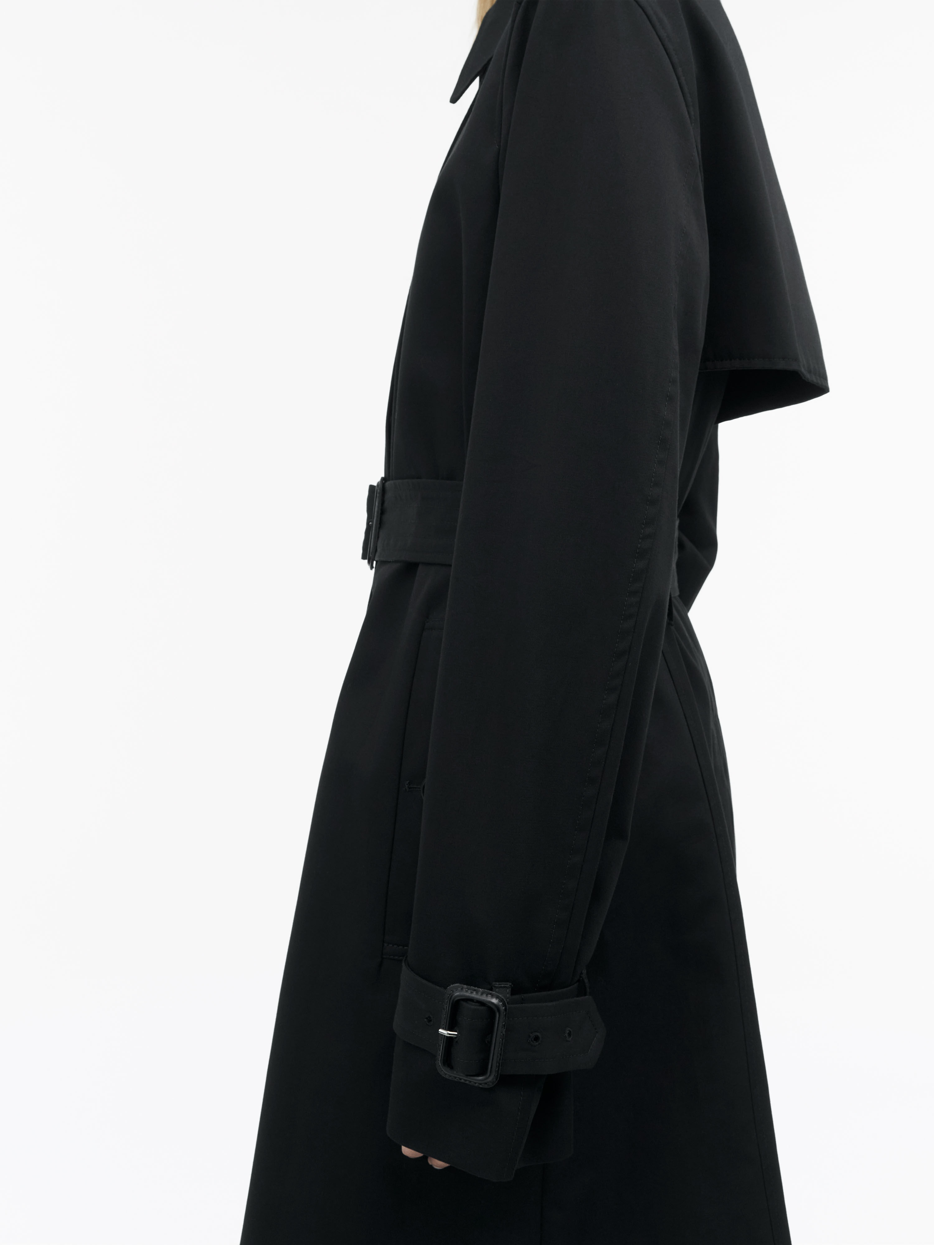 Lamia C Cotton Trench Coat - 5