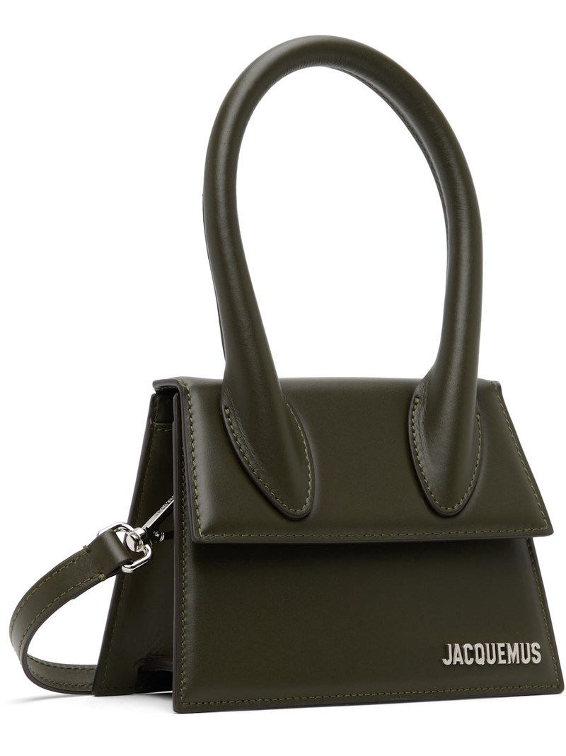 JACQUEMUS Green 'The medium Chiquito' Bag outlook