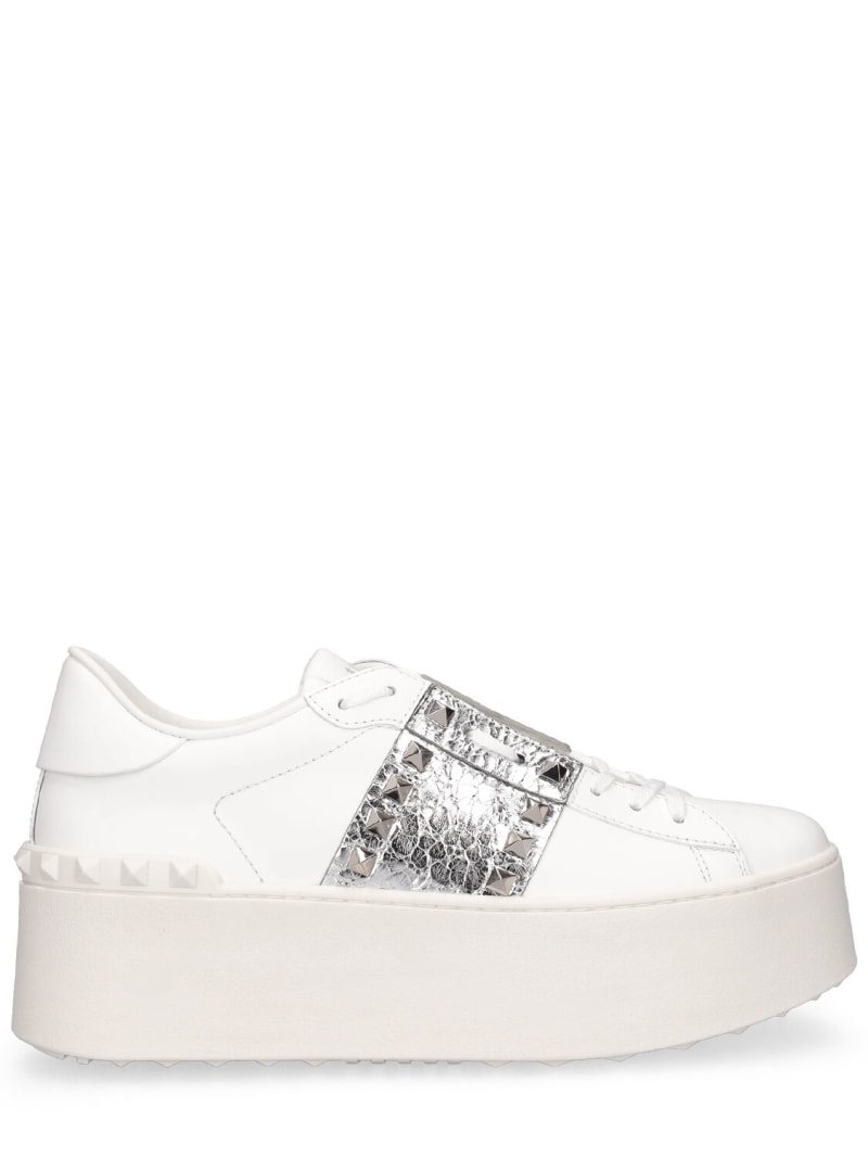 Rockstud Untitled leather sneakers - 1