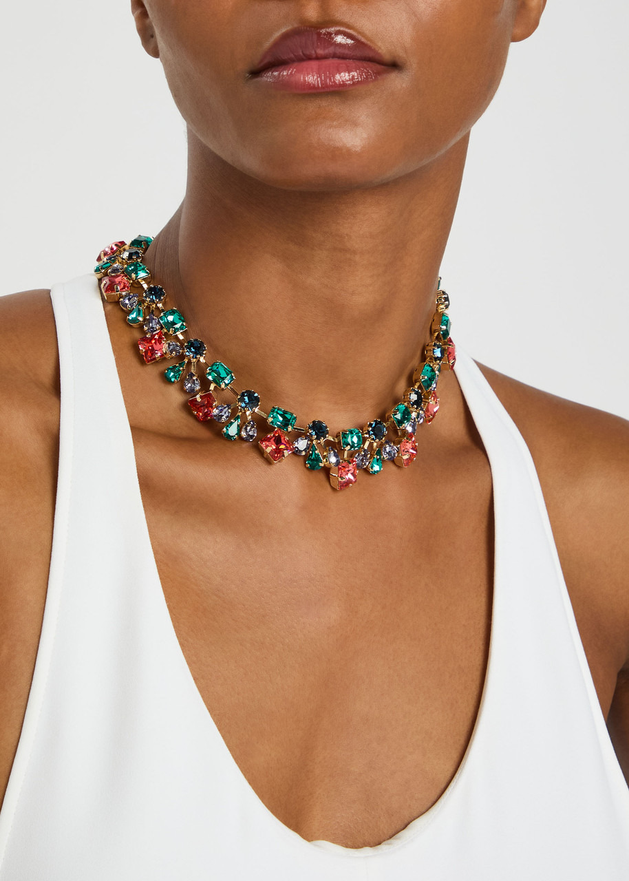 Rosantica Crystal-embellished Necklace - 2
