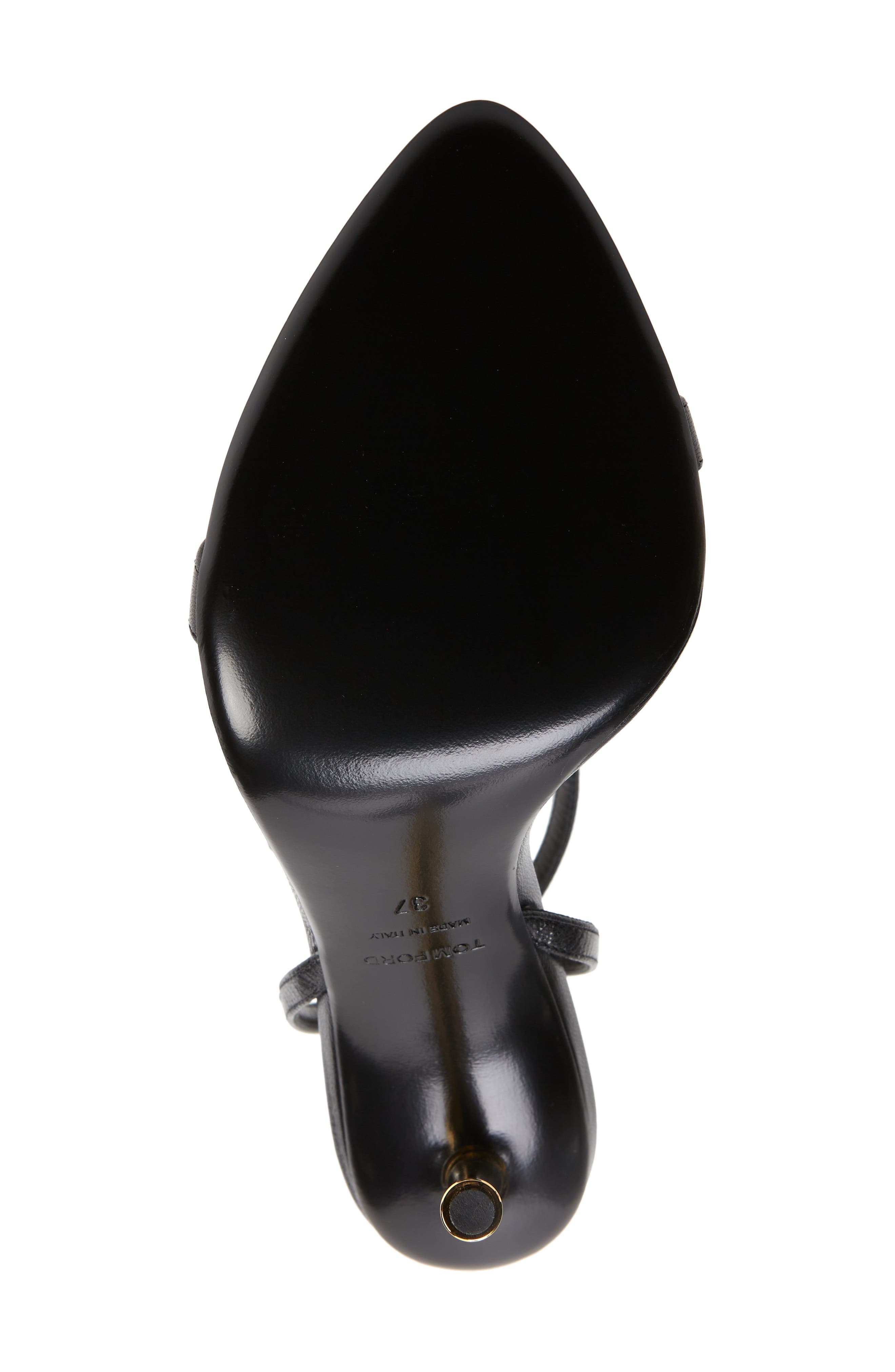 Padlock Pointy Toe Sandal - 6