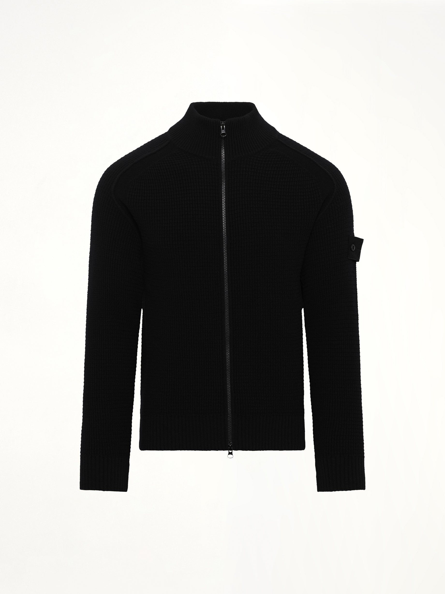 510008 Knit Cardigan in Black - 2