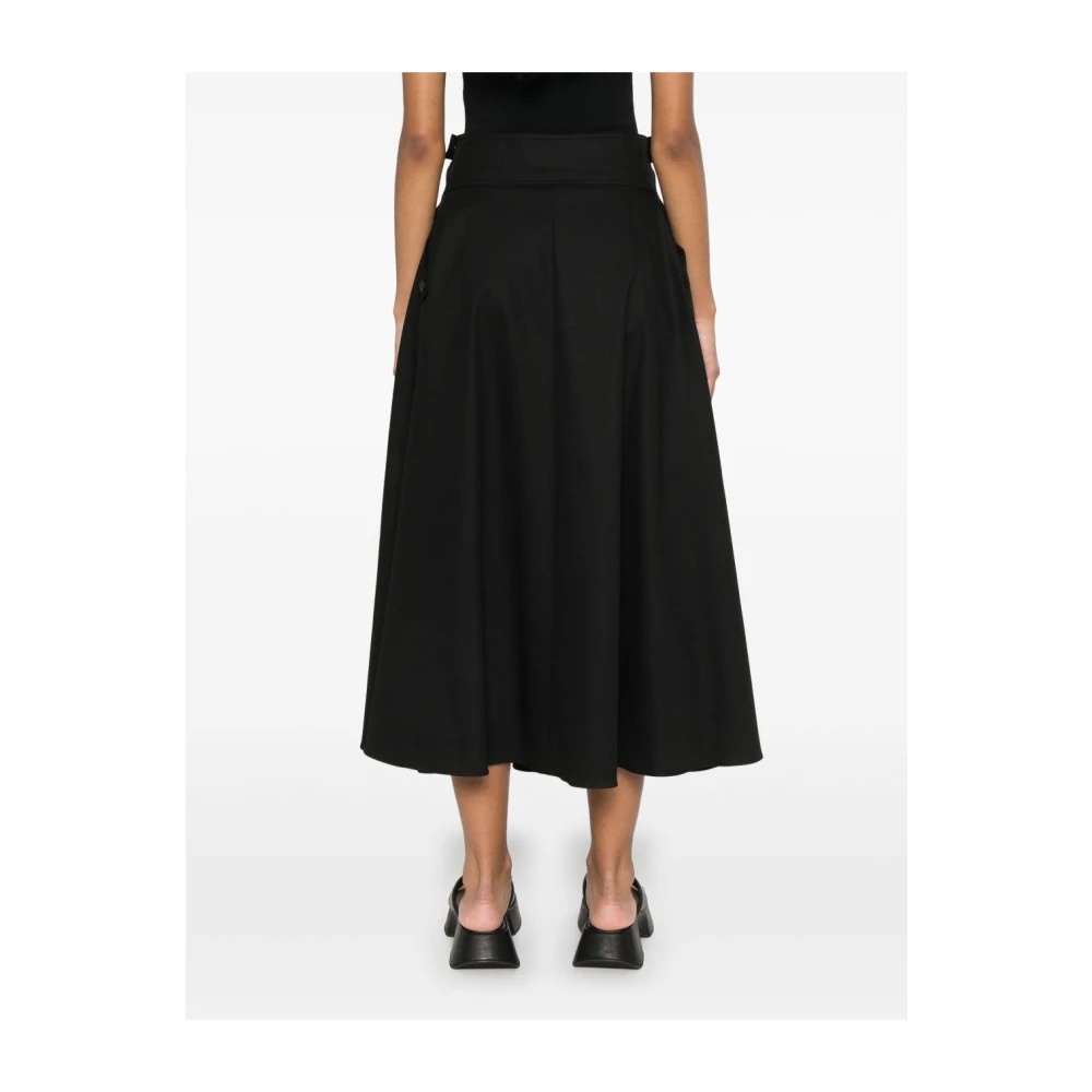スカート MSGM Woman Skirt Black 3841MDD04257133 99 Skirts for women: long, maxi, mini, denim - MSGM Official