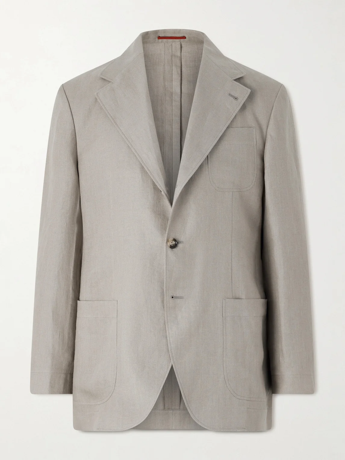 Linen-Twill Suit Jacket - 1