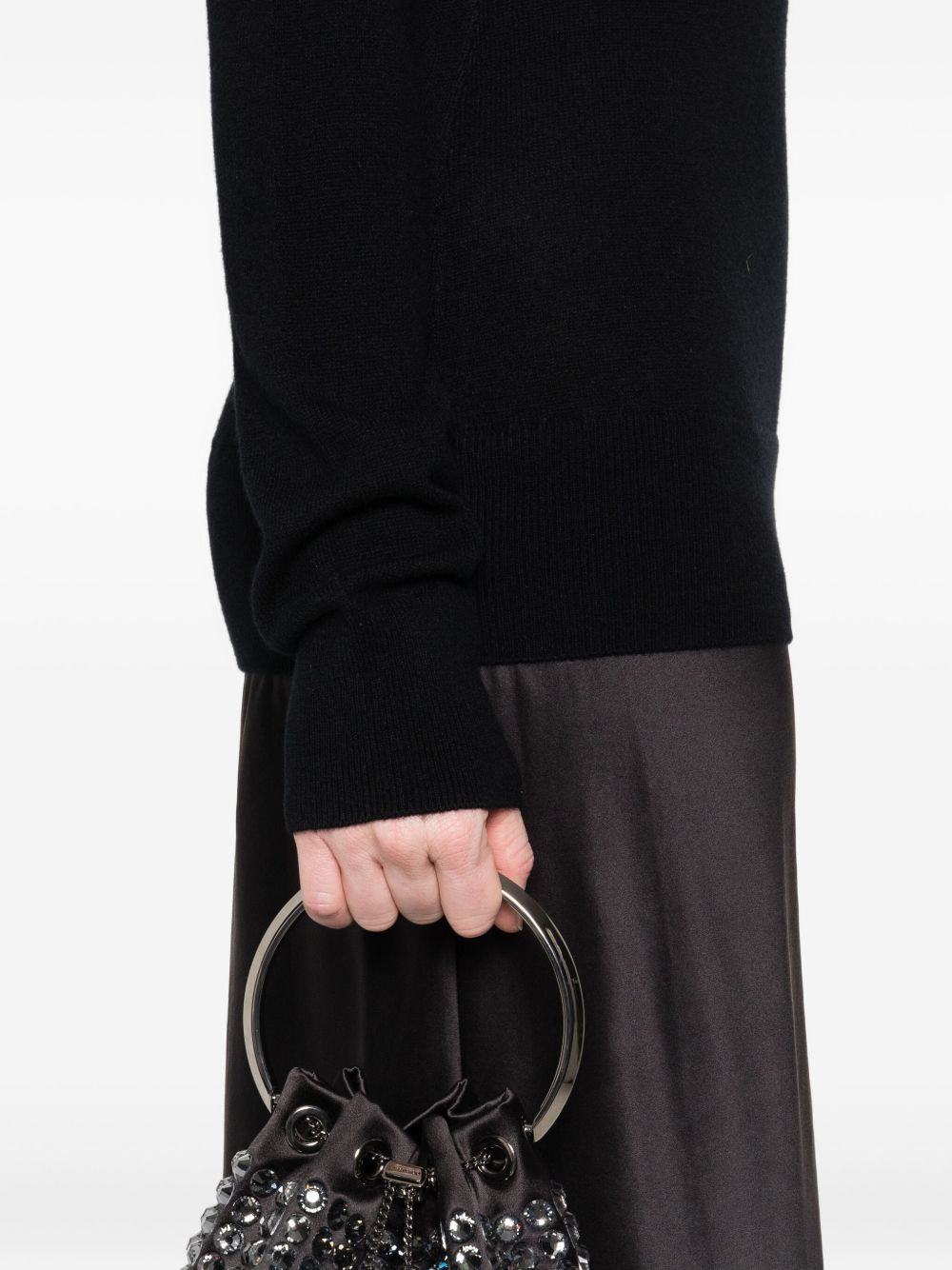 Monument silk cashmere dress - 5