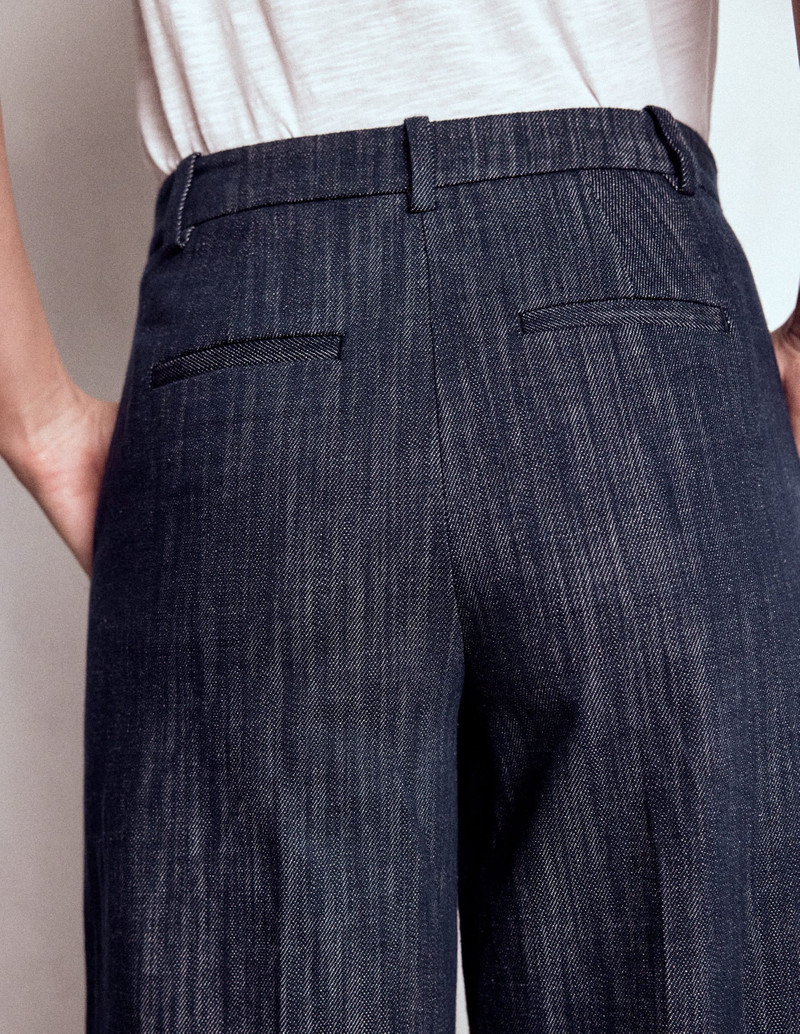 Belgravia Twill Pants-Navy Indigo 5