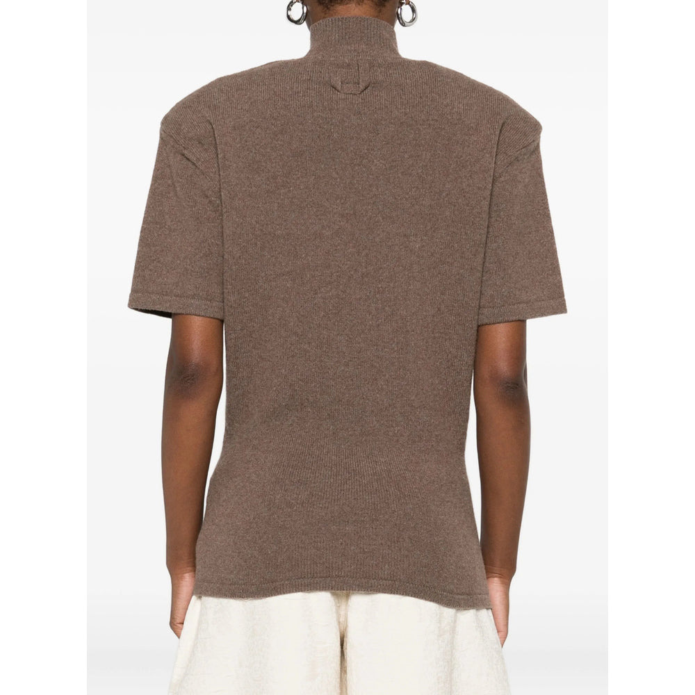Jacquemus Brown Tops - T-Shirts & Jerseys Women - 4