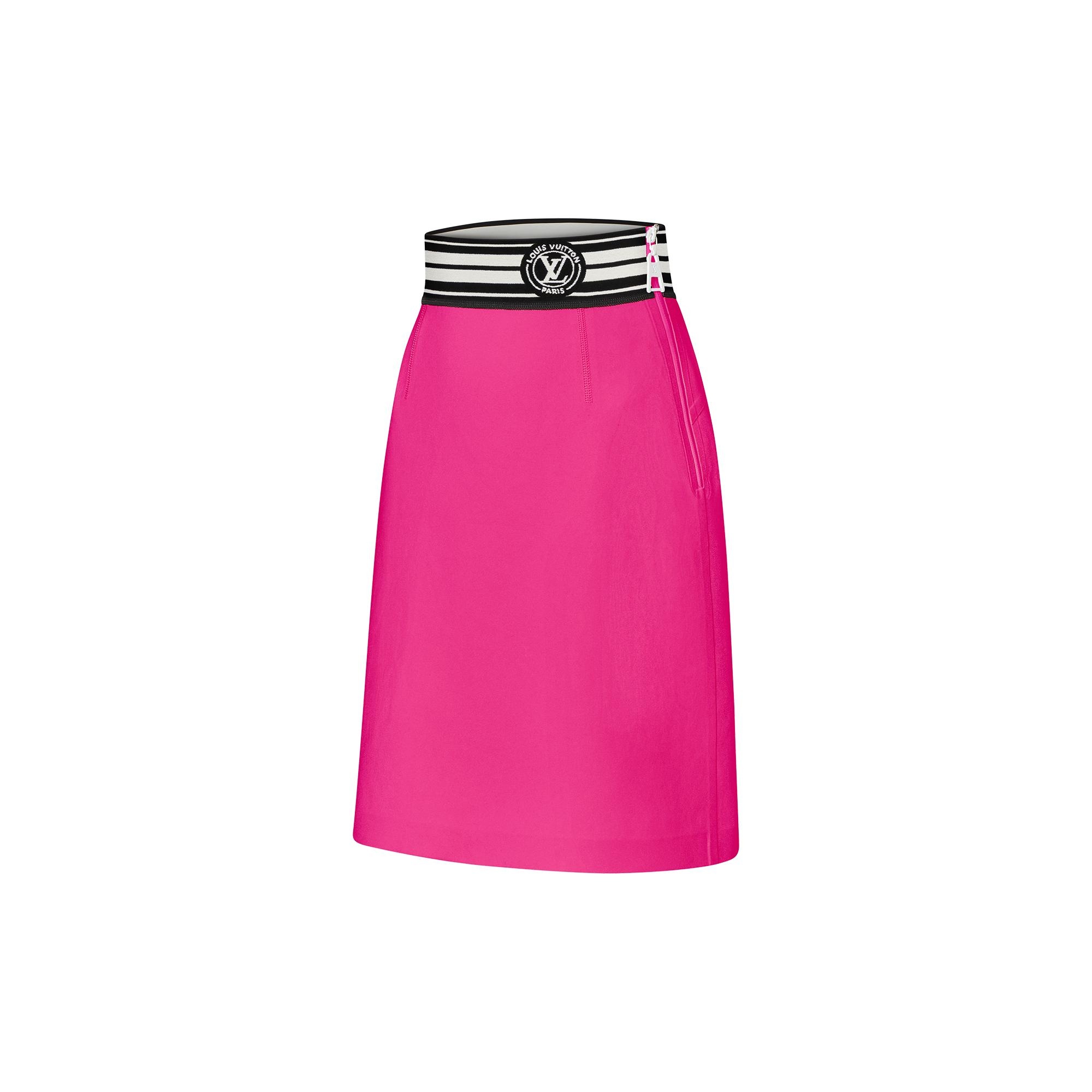 LV Stripe Pencil Skirt - 2