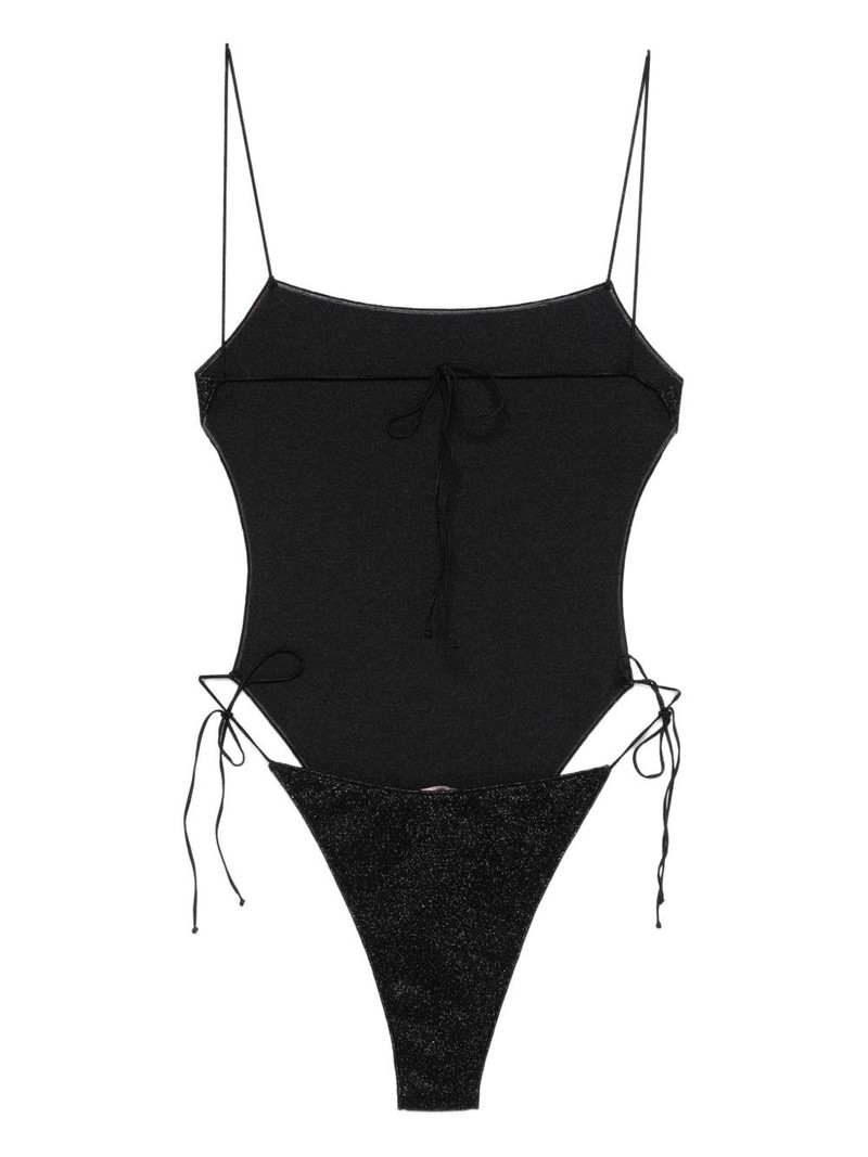 Oséree tie closure swimsuit outlook