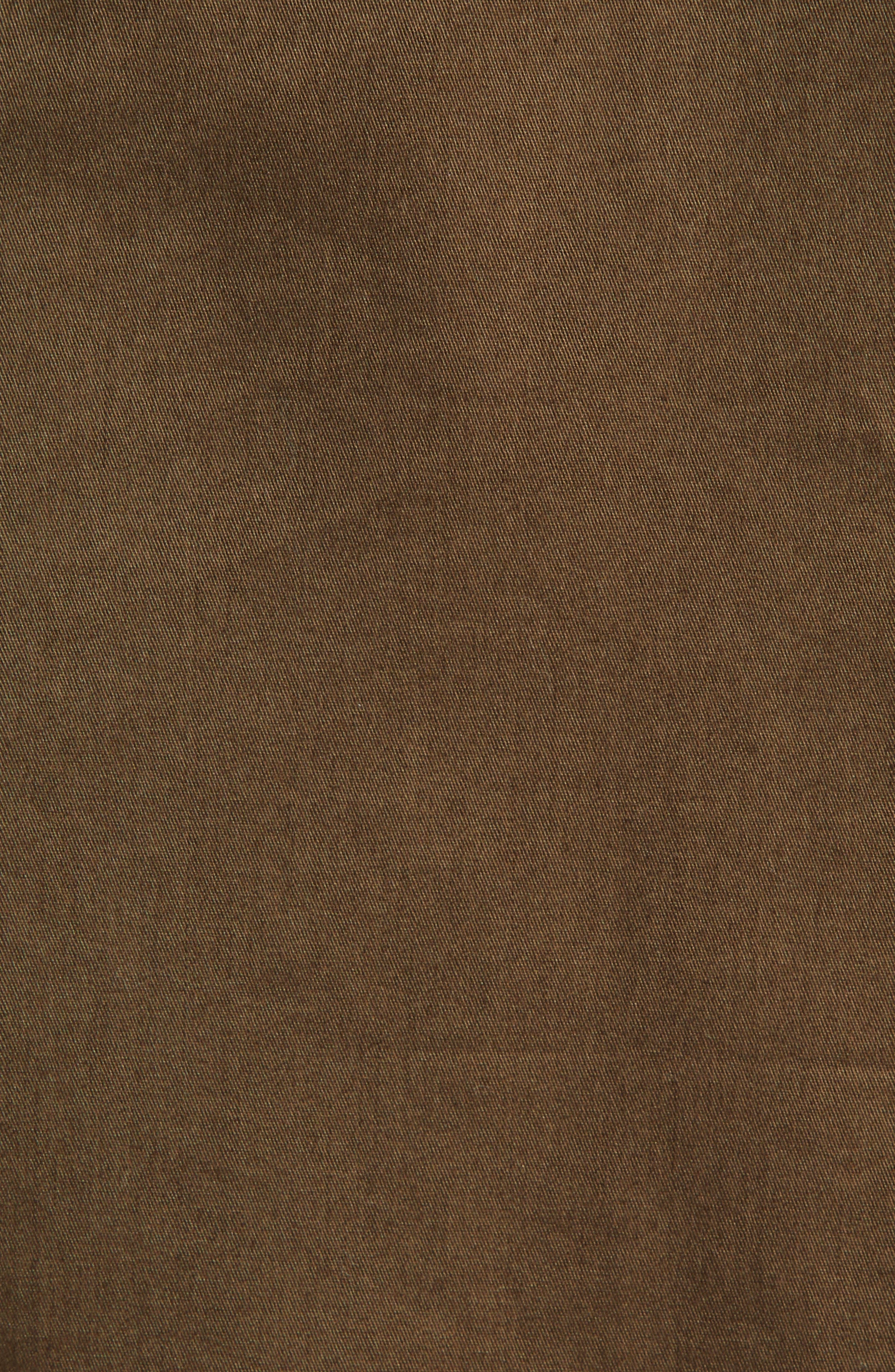 L'AGENCE Pearson Woven Military Shirt in Pine at Nordstrom - 6