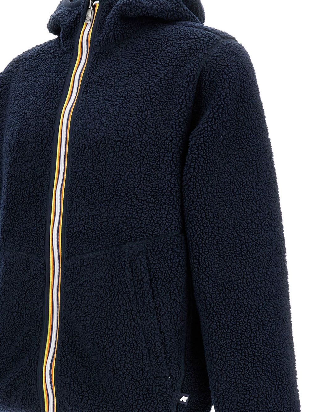 hooded sherpa fleece jacket - 3