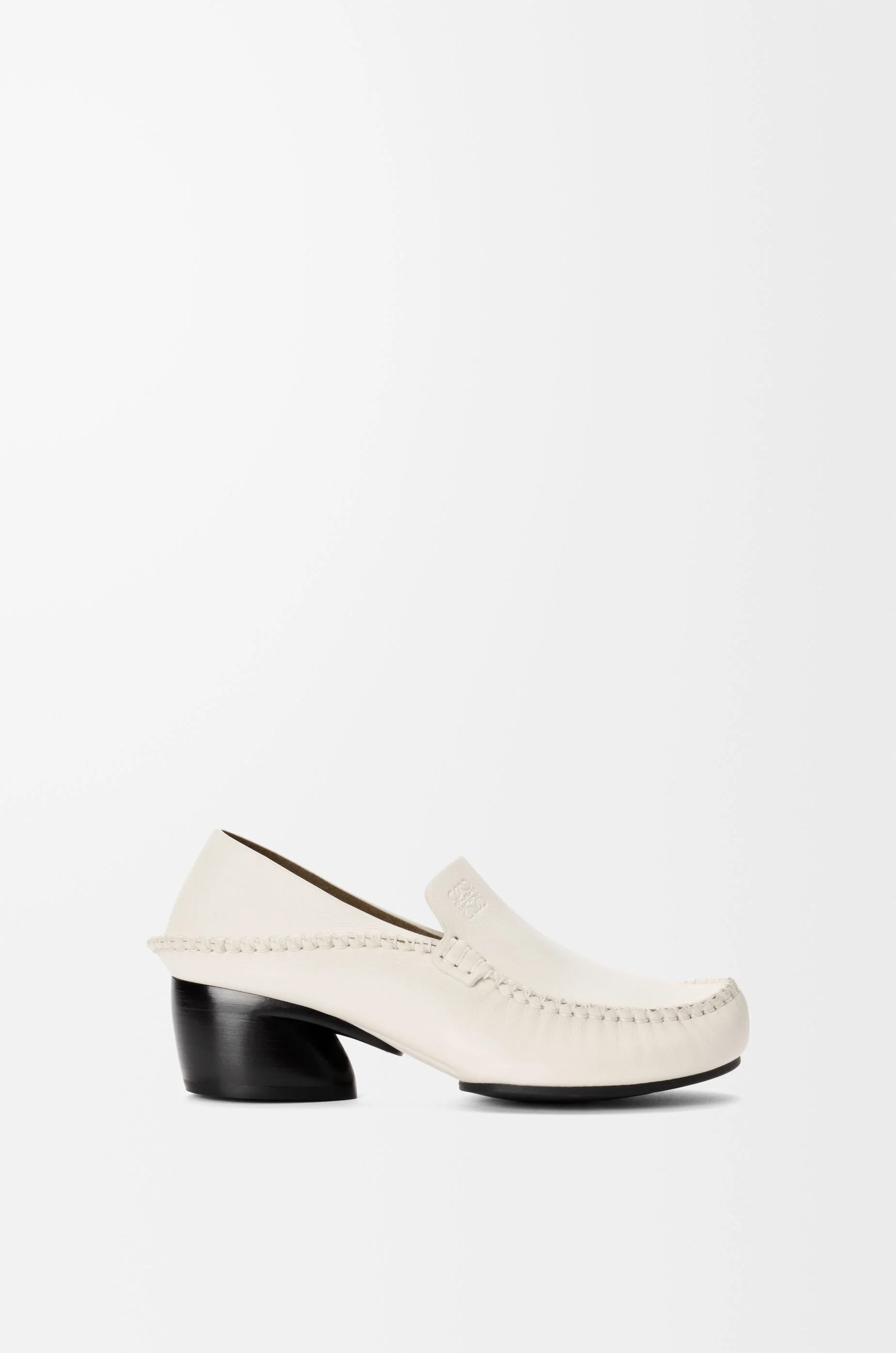 Oval loafer in soft calfskin - 1