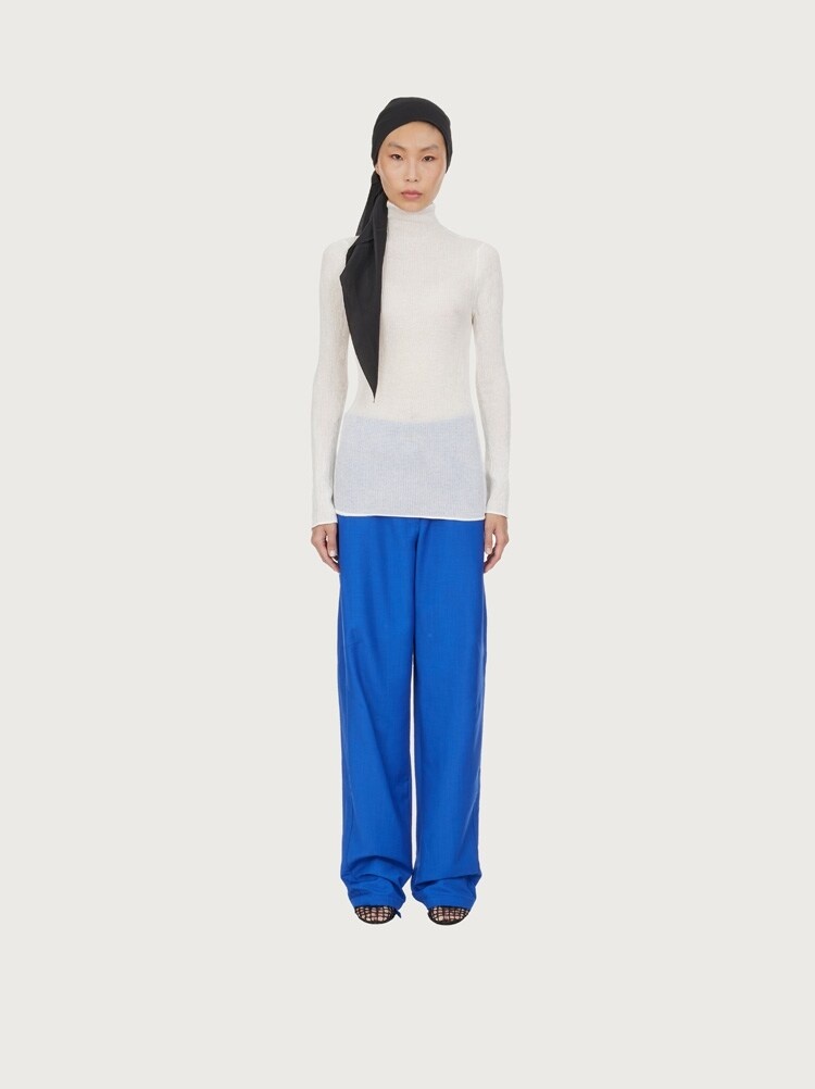HIGH NECK KNITTED TOP - 3