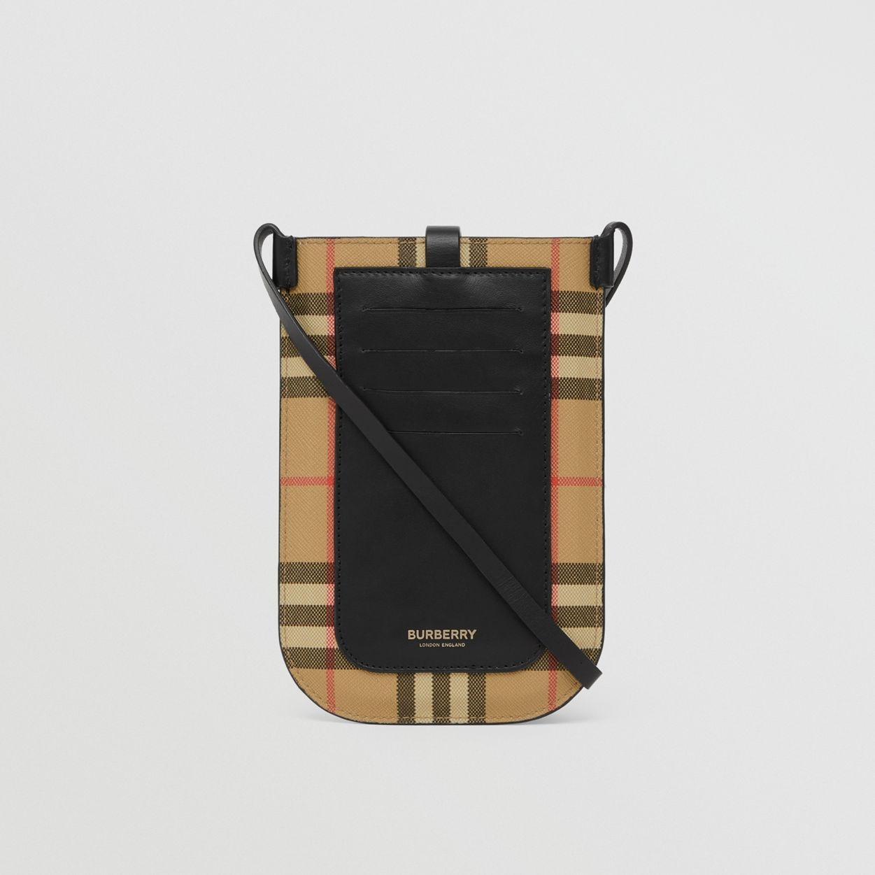 Vintage Check Anne Phone Case with Strap - 6