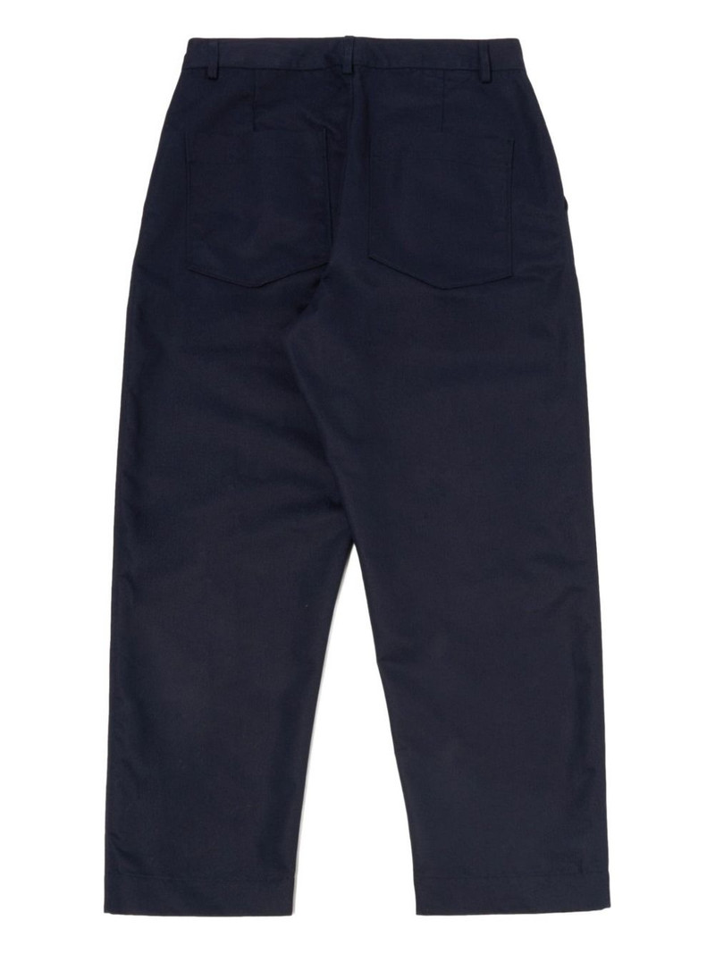 Universal Works Duke pleated-front trousers outlook
