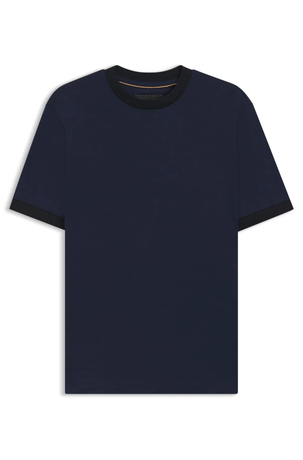 LUXE TRAVEL WOOL T-SHIRT WITH FK COLLAR - 1