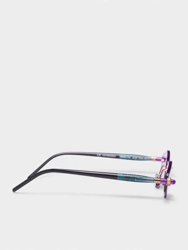 Kuboraum P60 Geometric Rimless Sunglasses outlook