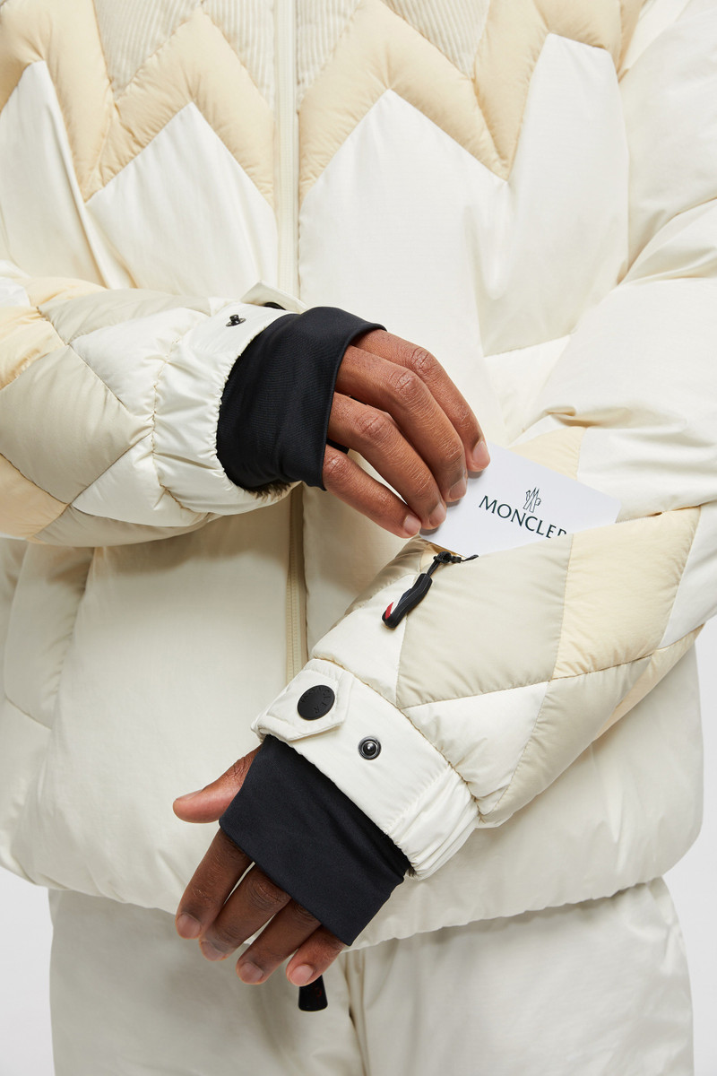 Frasdorf Patchwork-Quilted Short Down Jacket 9