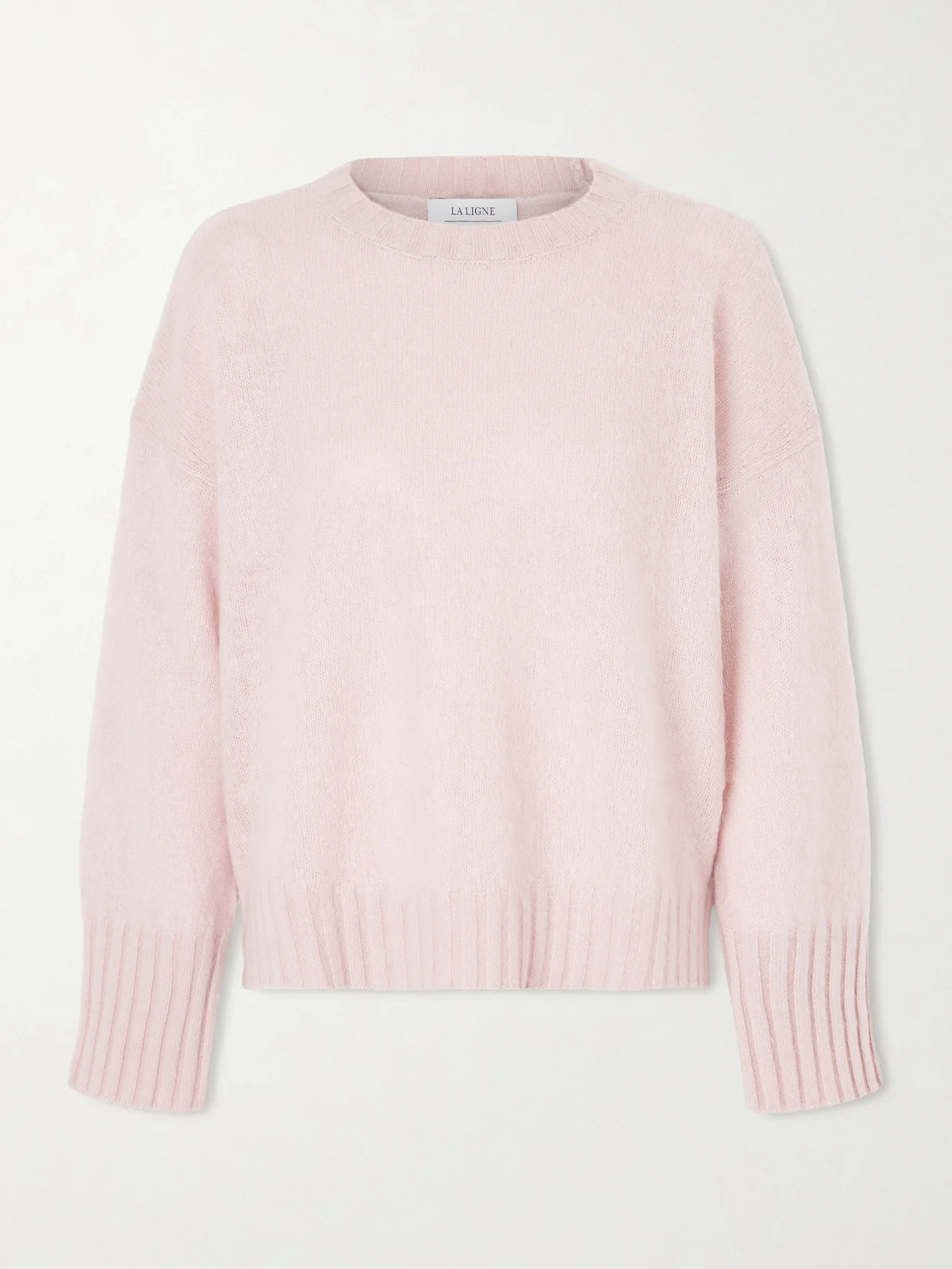 Brushed Wool And Cashmere-blend Sweater - 1