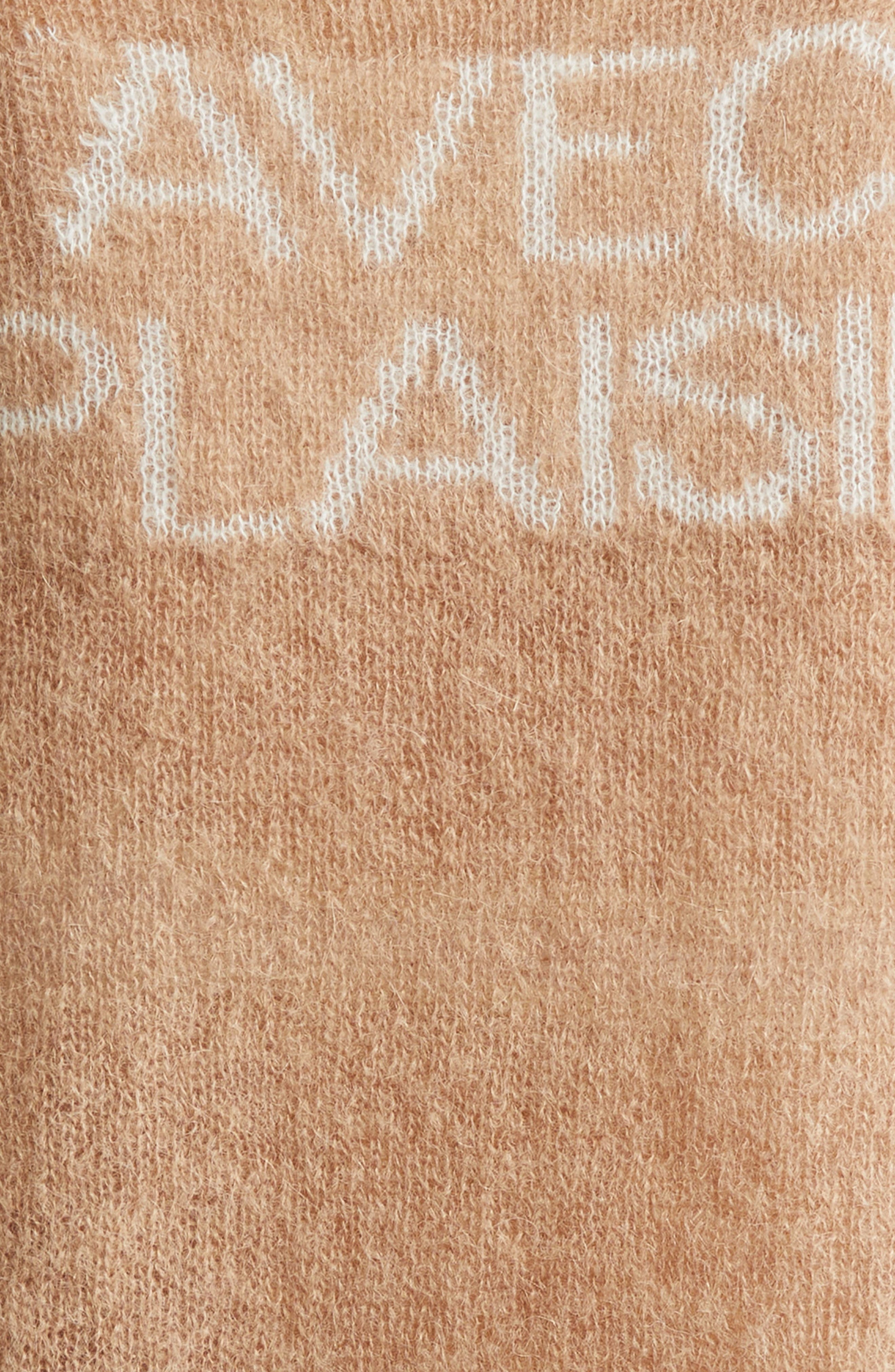 Paloma Wool Alone Avec Plaisir Mohair & Alpaca Blend Cardigan in Light Brown at Nordstrom - 7