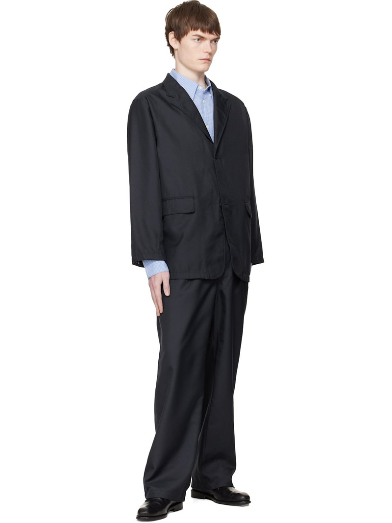 Nanamica Navy Polyester Twill Club Blazer outlook