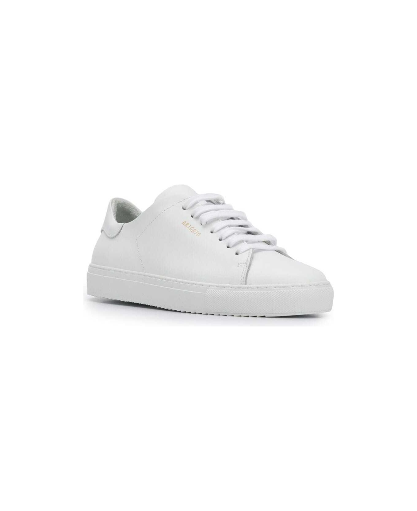 'clean 90' White Sneakers With Printed Logo In Leather Woman Axel Arigato - 2