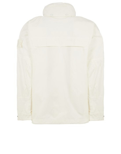 Stone Island 433F1 WEATHERPROOF COTTON CANVAS_ GHOST PIECE NATURAL WHITE outlook