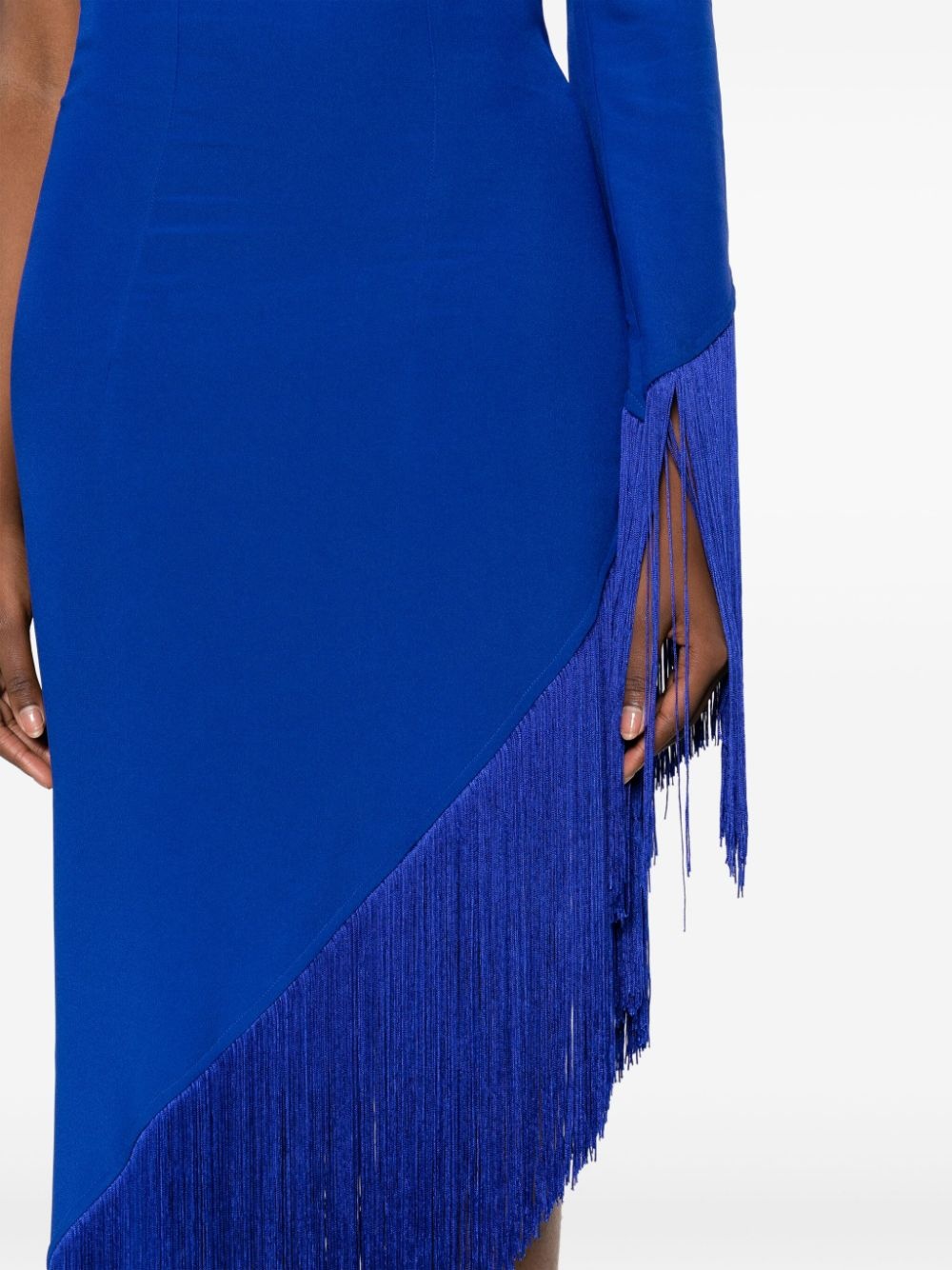 Aventador fringed asymmetric dress - 5