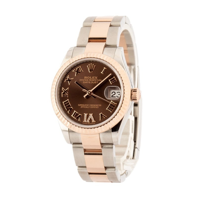 Rolex Datejust Ref 278271 Stainless Steel & 18k Everose Gold - 2