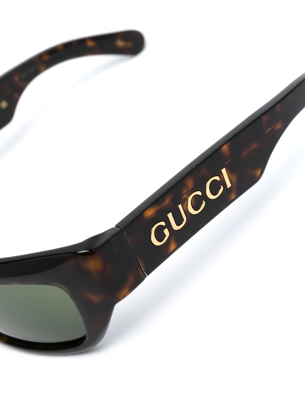 side logo-plaque detail sunglasses - 3