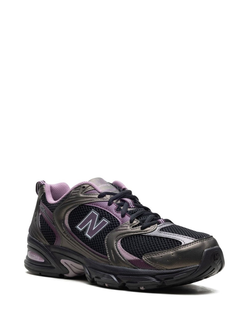 New Balance 530 "Black/Black Metallic/Plum Brown" sneakers outlook