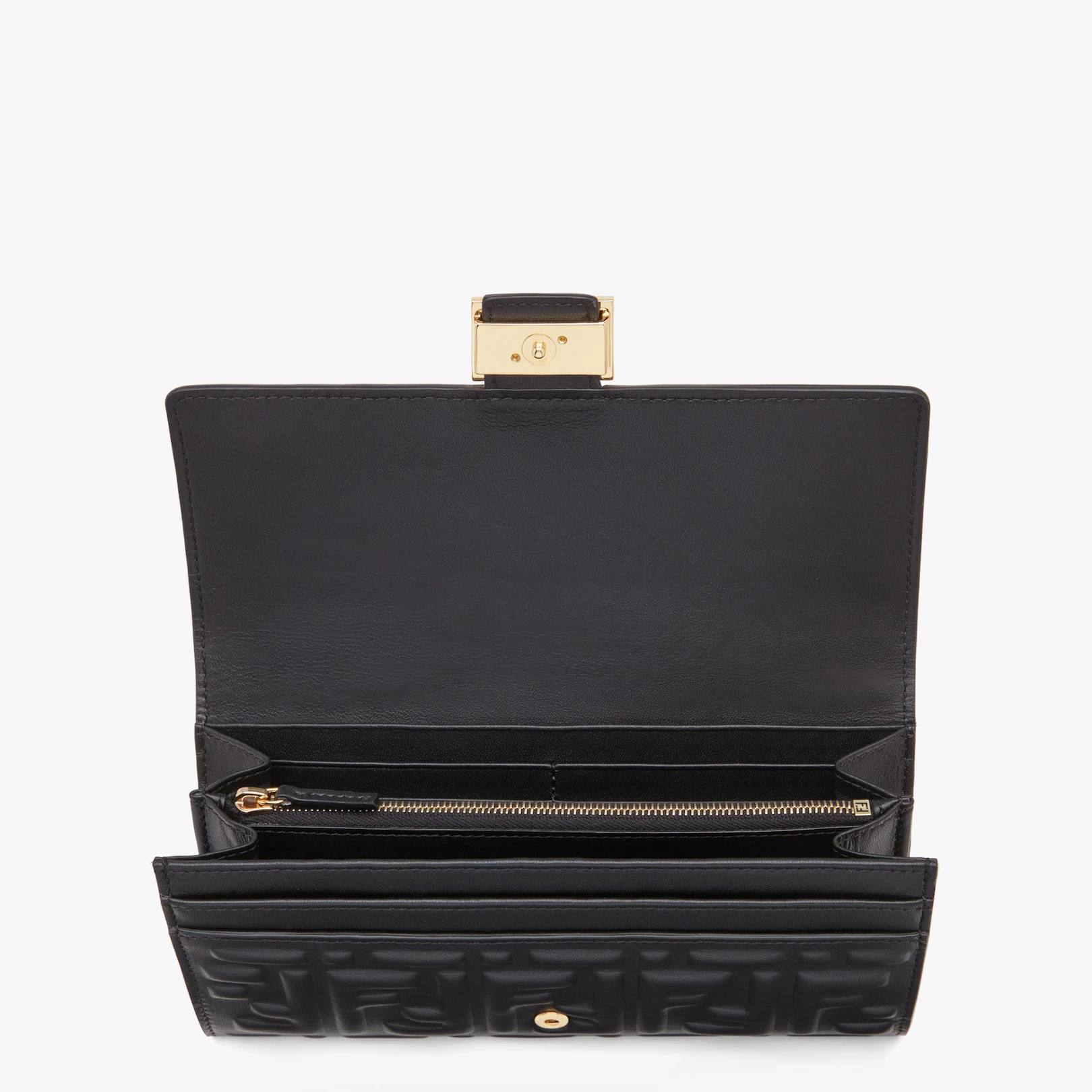 Black nappa leather wallet - 3