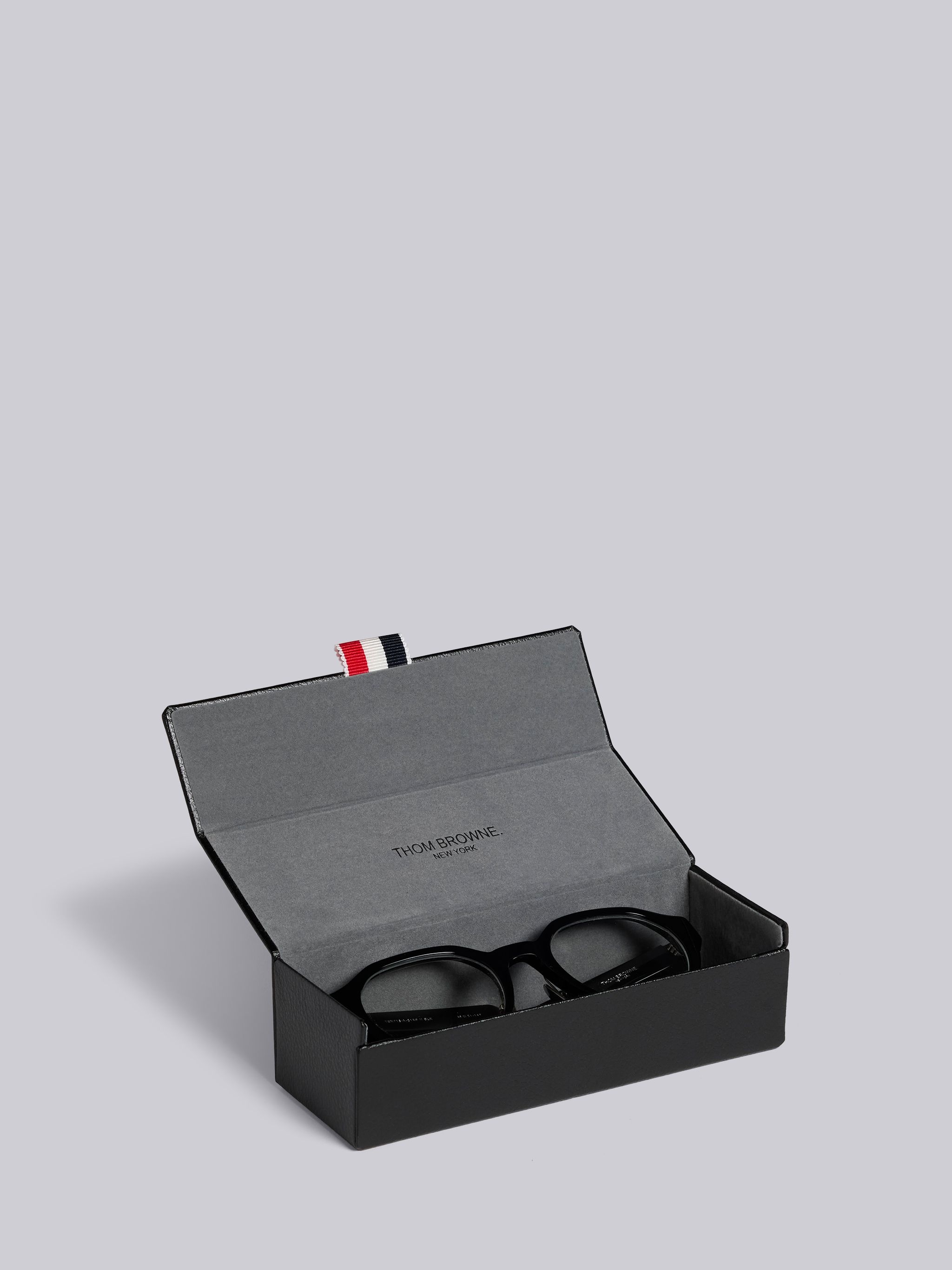 TB716 - Black Wide Fit Round Glasses - 5