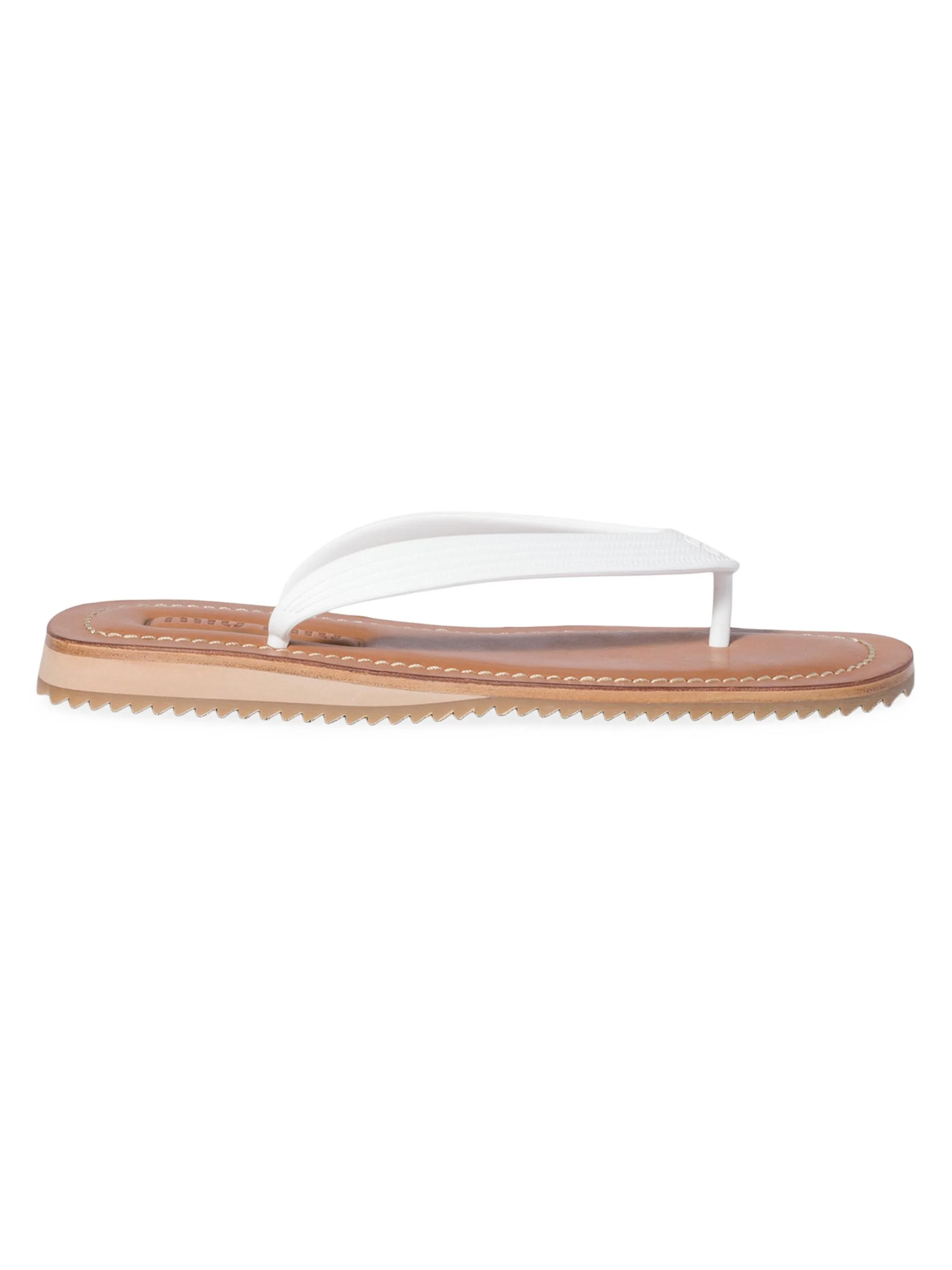 Women's Thong Sandals - White - 1