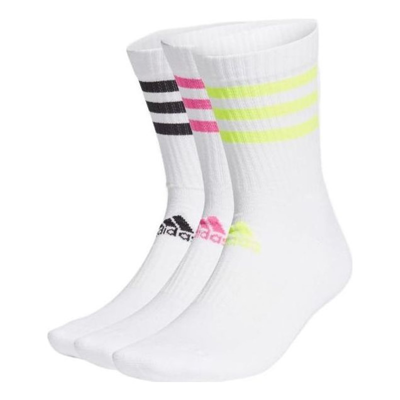 adidas 3-Stripes Cushioned Crew Socks 3 pairs 'white' GQ5979 1